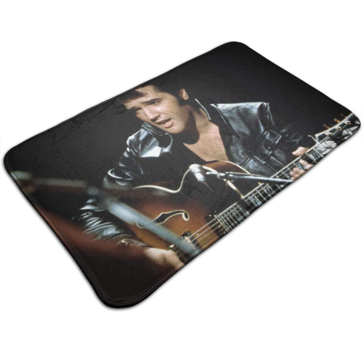 Elvis Presley Memory Foam Bath Mat - Non Slip Absorbent Rug Carpet for Indoor/Outdoor/Frontdoor/Bedroom/Livingroom/Kitchen