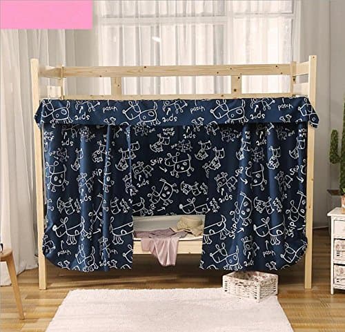 Bed Tent Curtain Cloth Dormitory Lower Berth Bed Canopy Spread Blackout Curtains Dustproof Mosquito Protection Screen Net, 3, 1.5MX2M
