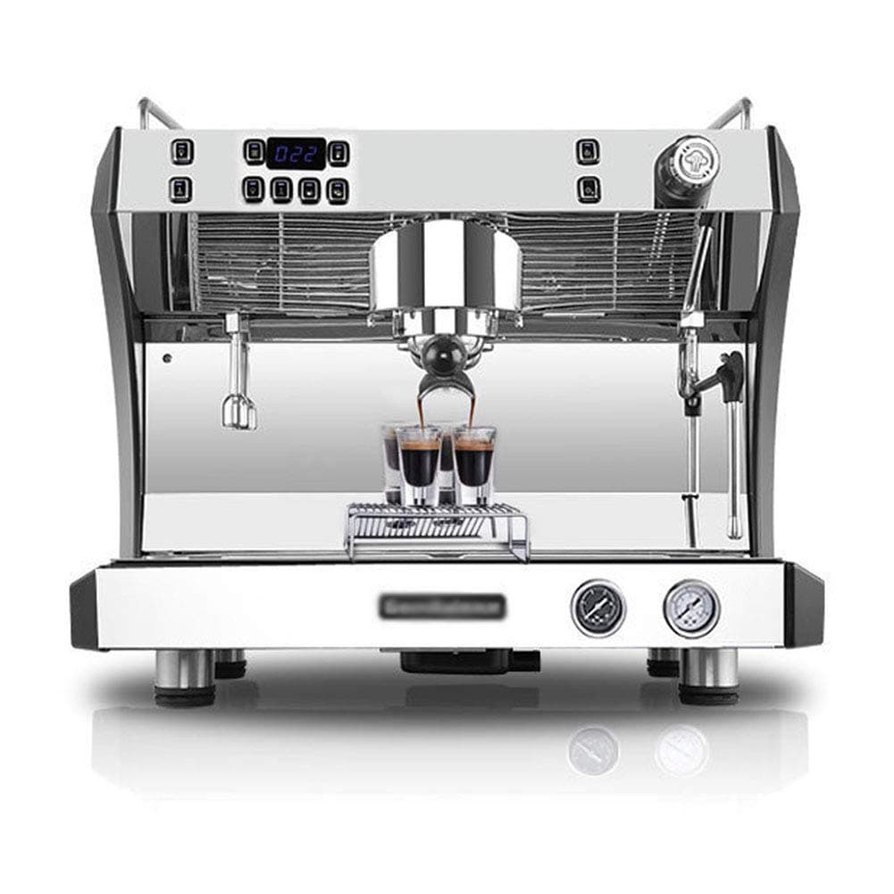 LZ Single-Head Italian Semi-Automatic Coffee Machine Commercial Fresh-Grinding Pump-Type Coffee Shop Equipment,Black