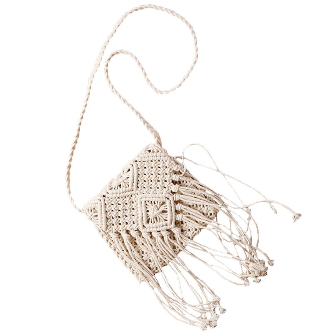 Woven Wallets Crochet Knitted Vintage Bag