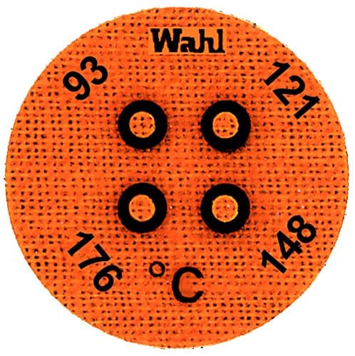 Wahl Instruments 443-095C Round Mini Four Position IC Batch/Vacuum Chamber Temp-Plate, 93, 121, 148 and 176 Degrees C (Pack of 10)