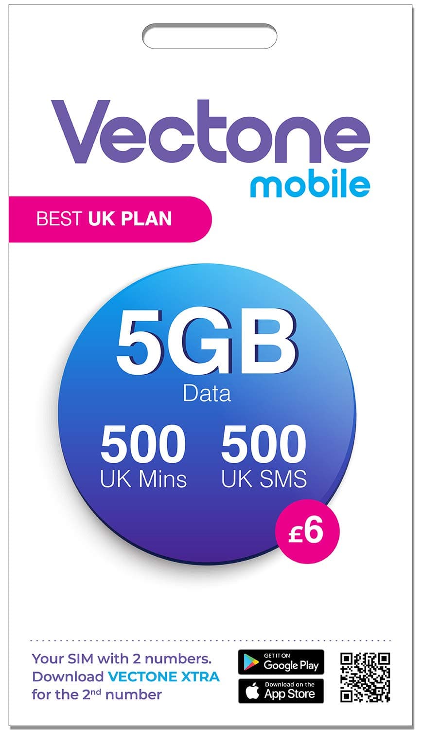 Vectone Best UK Plan For £6 - A Bundle For Any Budget - Shop Online