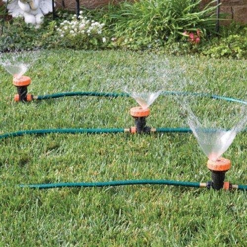 3 in 1 Portable Sprinkler System with 5 Spray Settings New