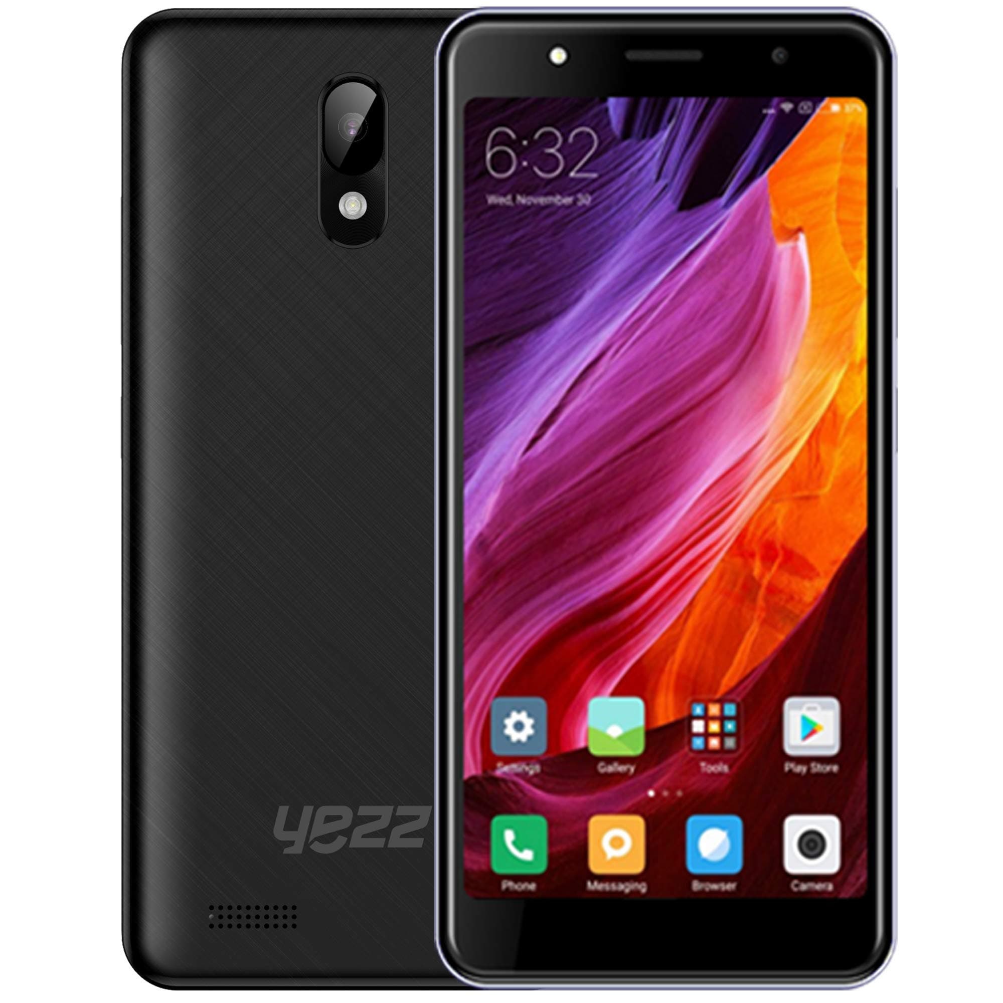 New YEZZ MAX 1 – Unlocked Smartphone – 16GB + 2GB, Android Oreo, 1 Year Warranty