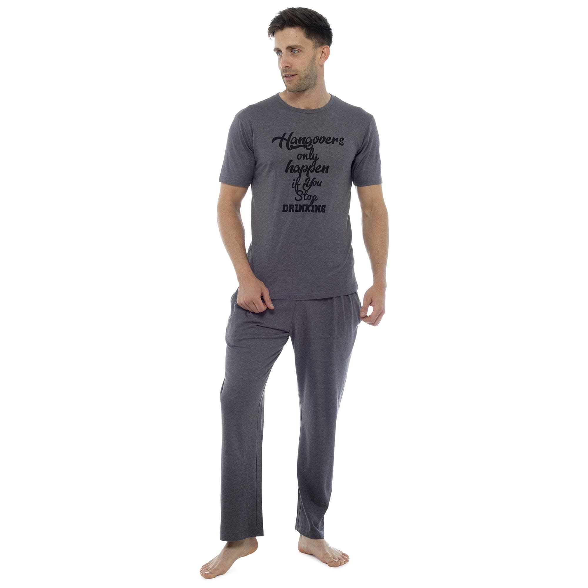 Strong Souls Mens Jersey Cotton Pyjamas Pjs
