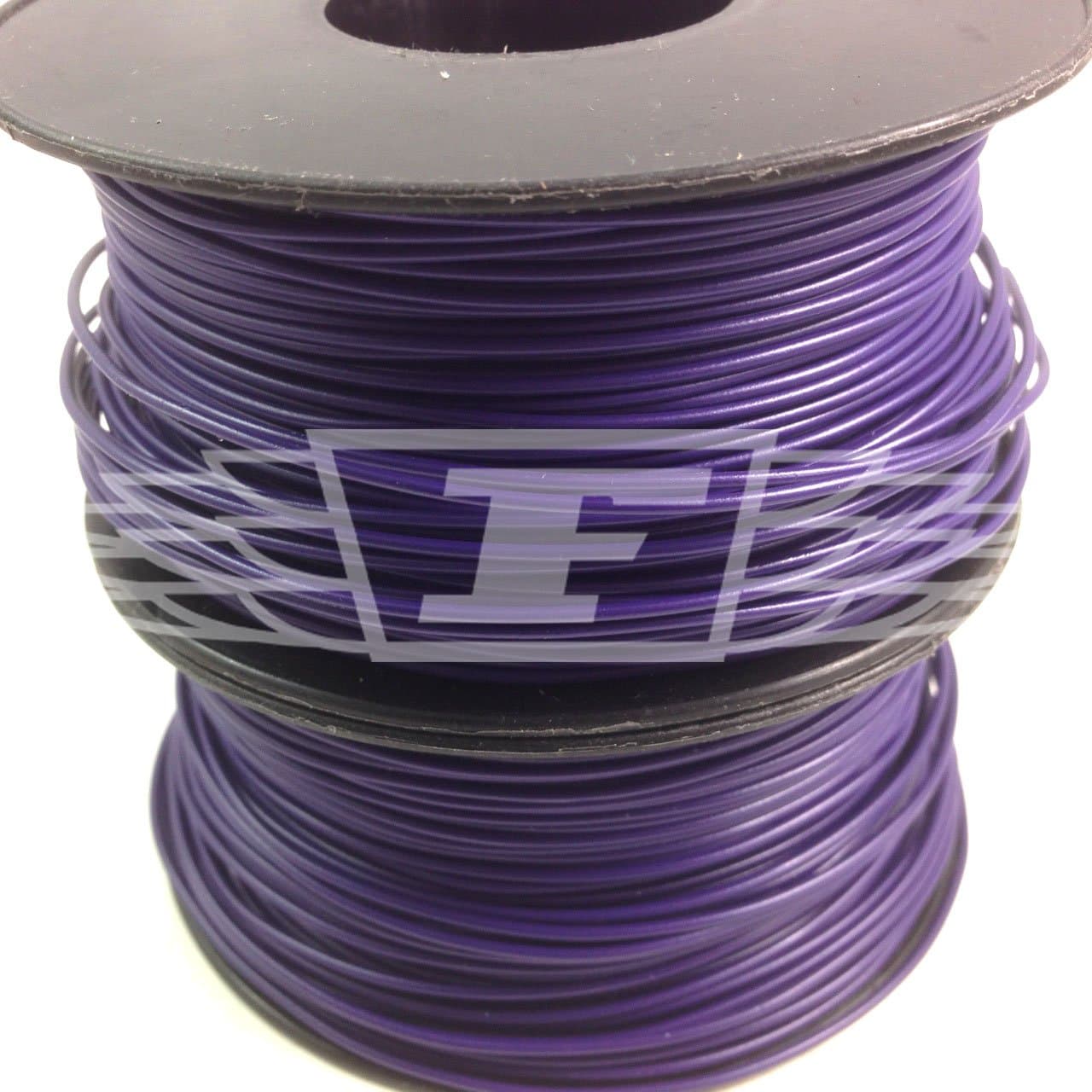 PURPLE 1 METER, SOLID CORE HOOKUP WIRE 1/0.6mm² 22AWG BREADBOARD JUMPERS