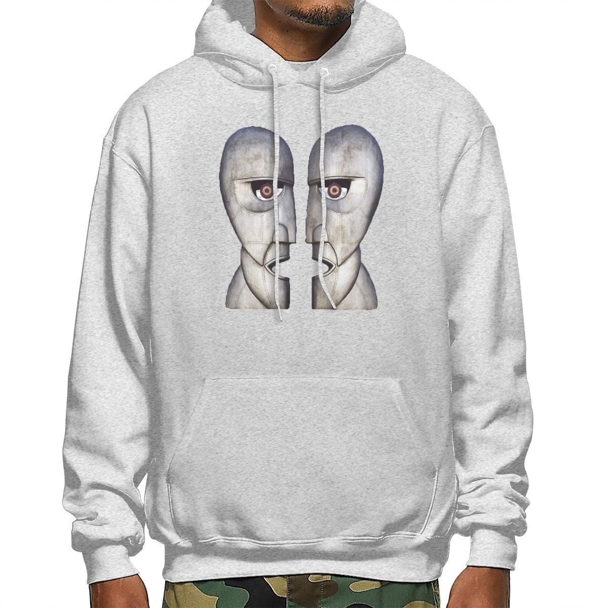 The Division Bell Tour Pink Floyd Men's Long Sleeve Pullover Hoodie Sweatshirt Kangaroo Pocket Hoodie