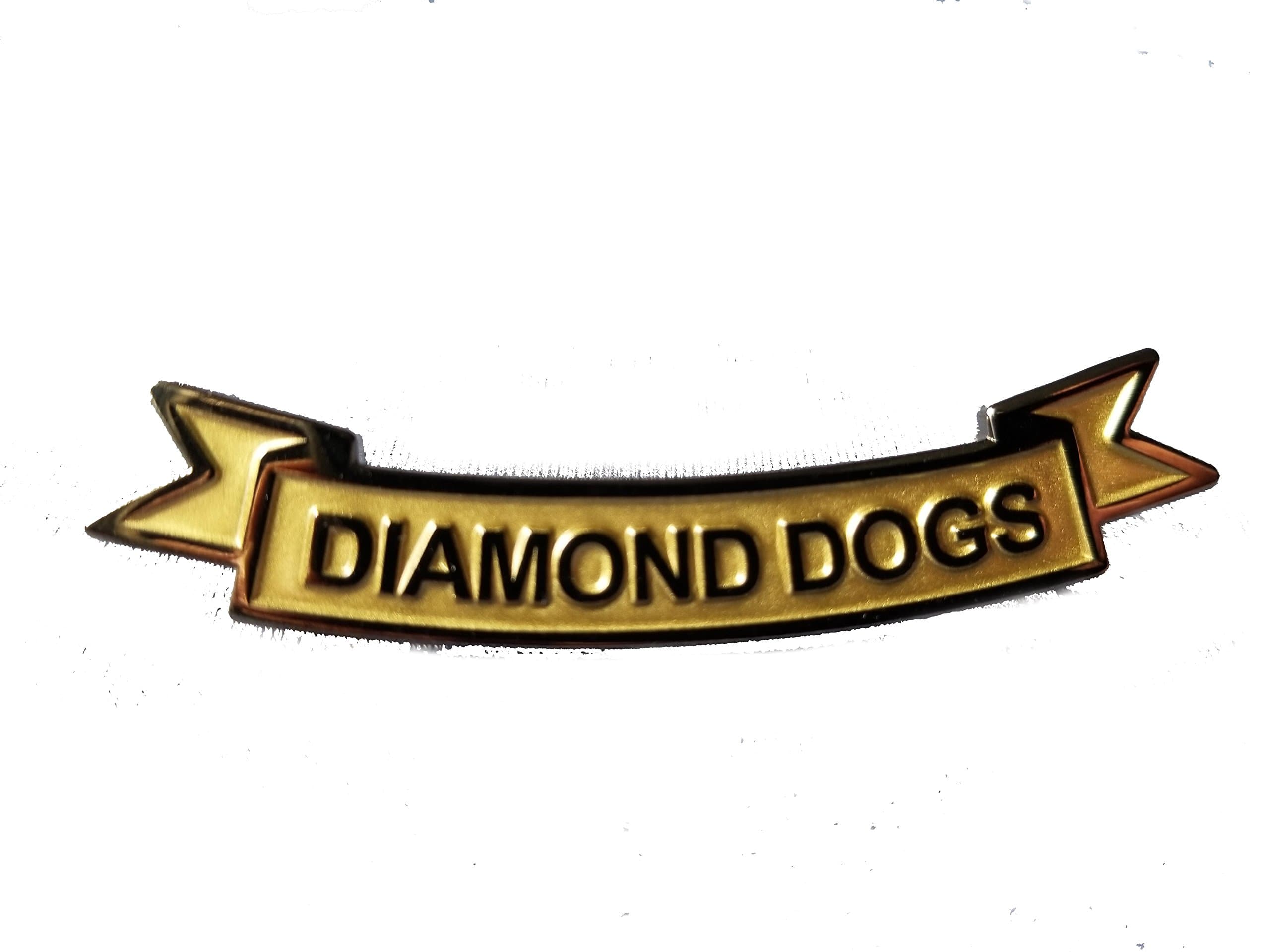 Metal Gear Solid Diamond Dogs Pin Legendary Soldier S++