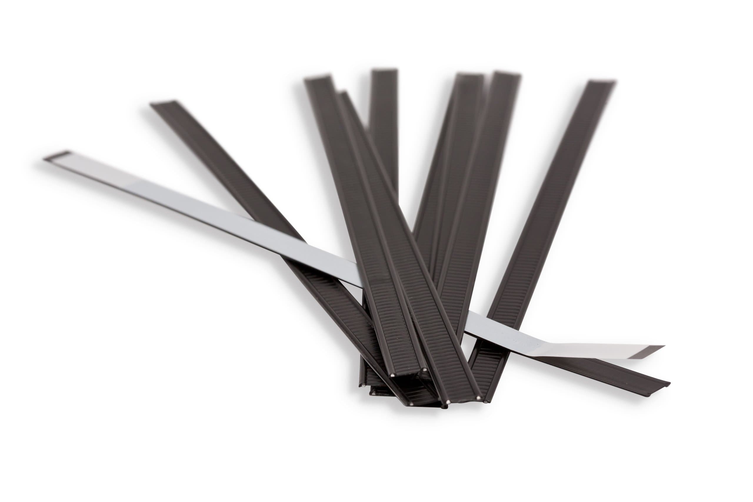 Pacific Bag VBT-7B Tin-Ties, 7" Black (Case of 1000)