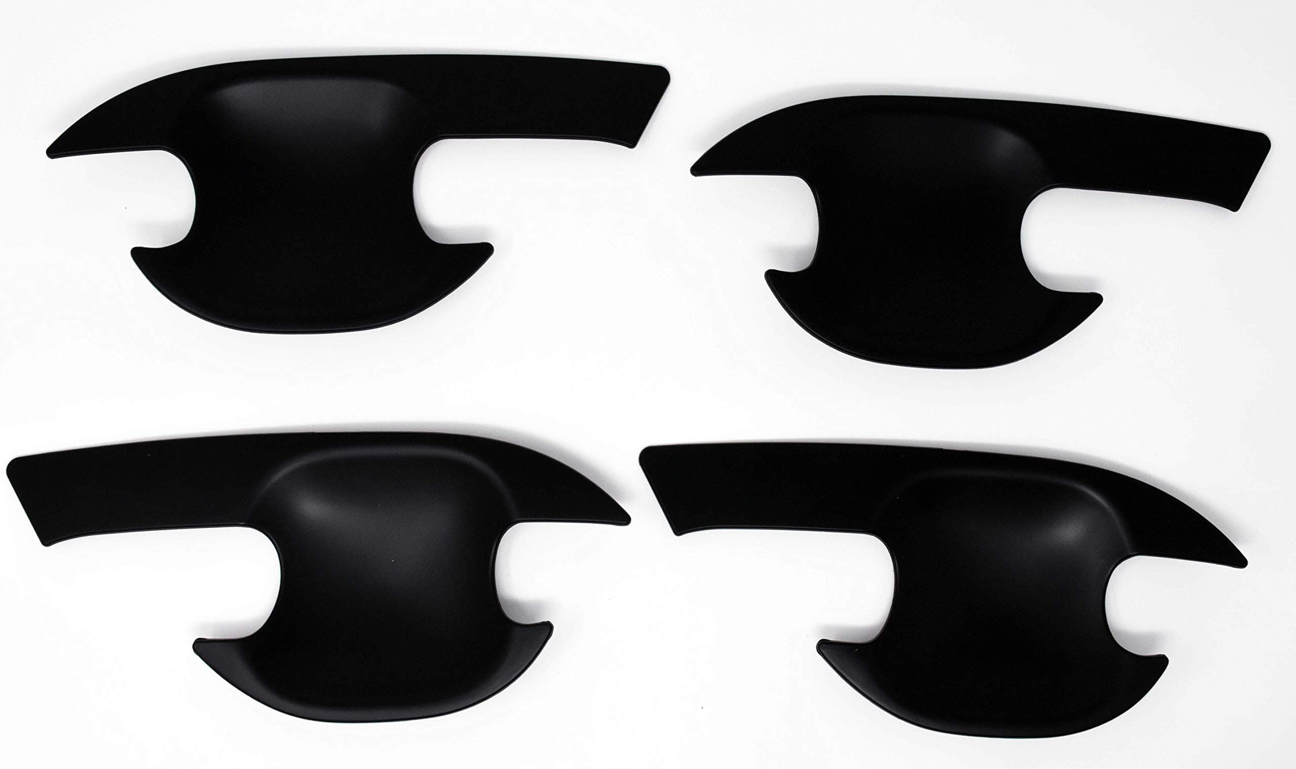 Connis Limited FRT6HBC2012B Matte Black Door Handle Insert Bowl Covers