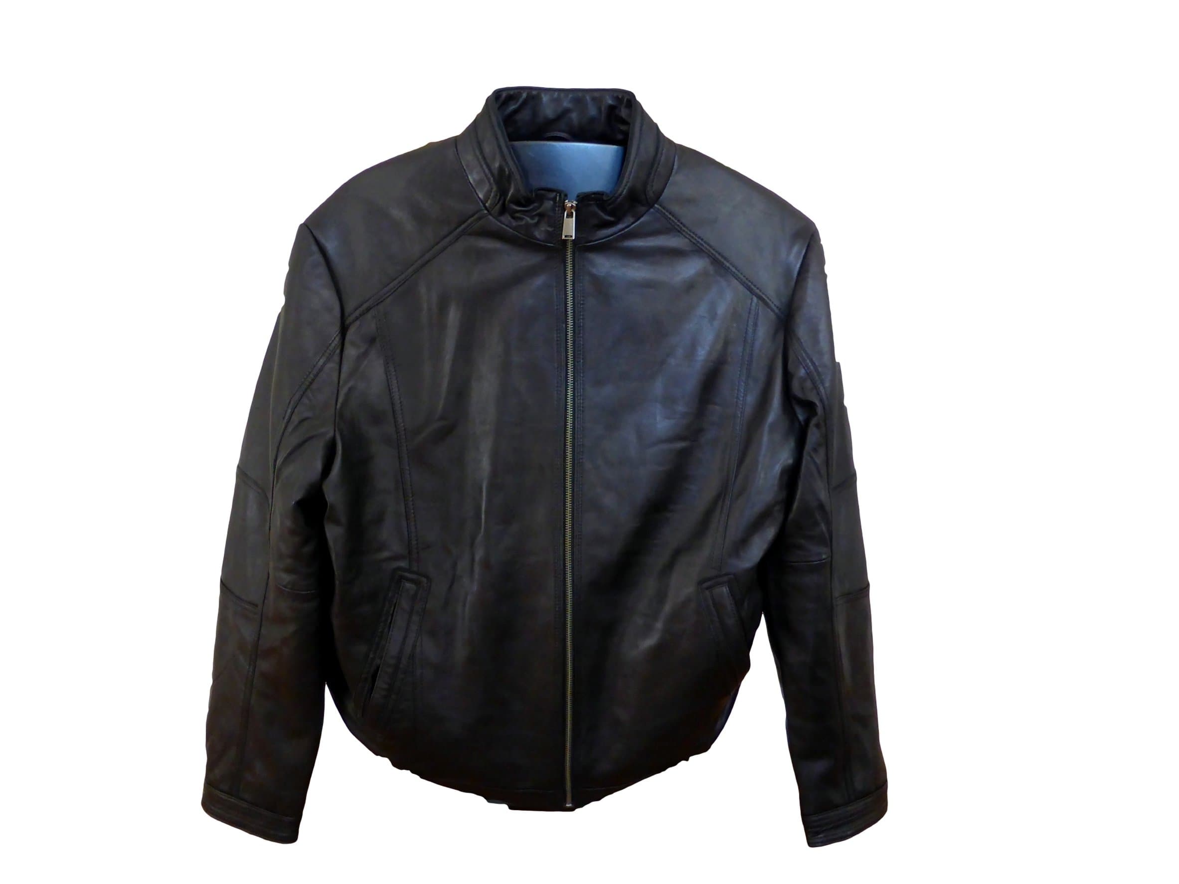 Boston Harbour Men's Leather James Dean Jacket