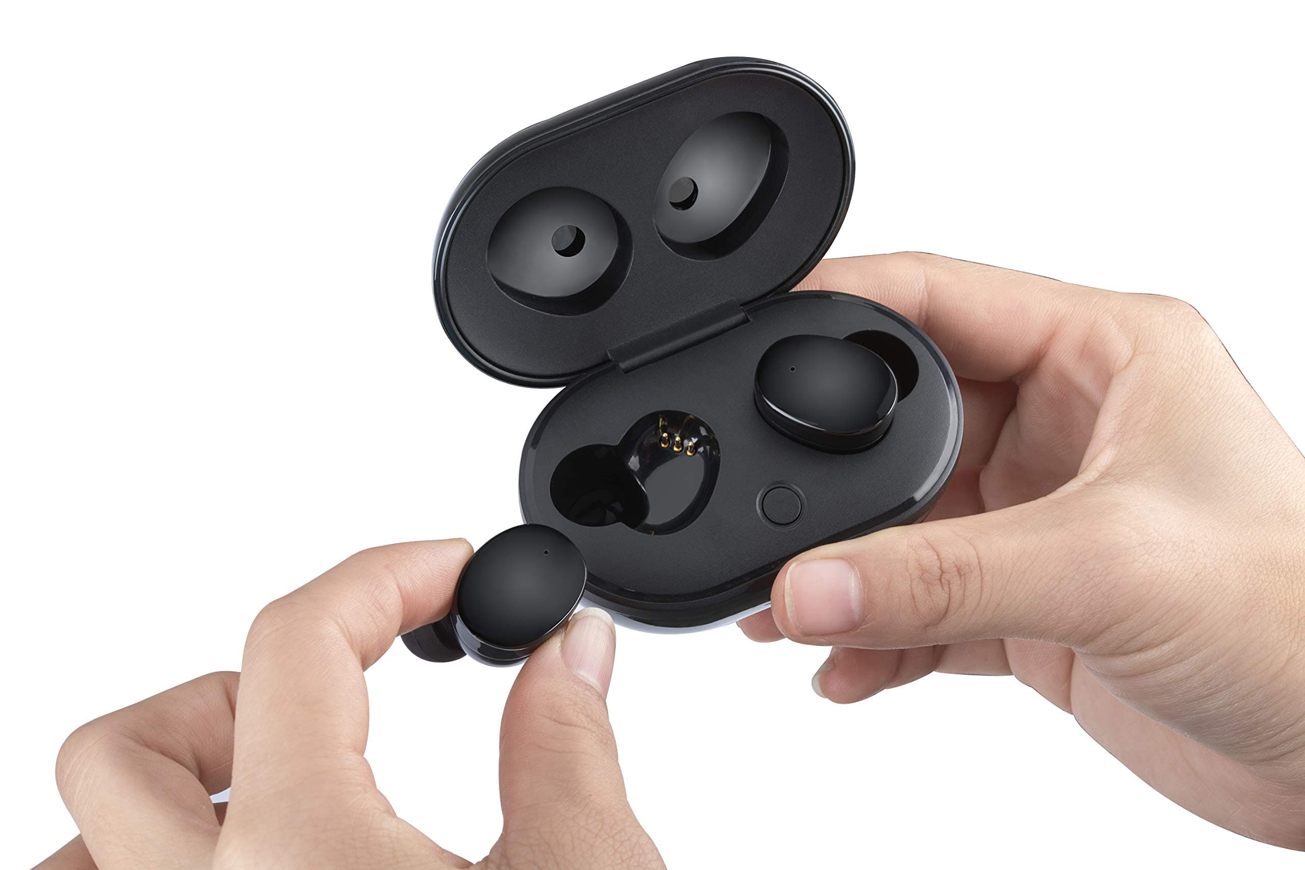 VMPALACE Bluetooth Earbuds with Mic, Noise Cancelling iPX6 Waterproof Bluetooth Headphones with HD Stereo and 36H Cycle Play Time, Auto Pairing Bluetooth 5.0 HiFi Wireless Earbuds with Charging Case