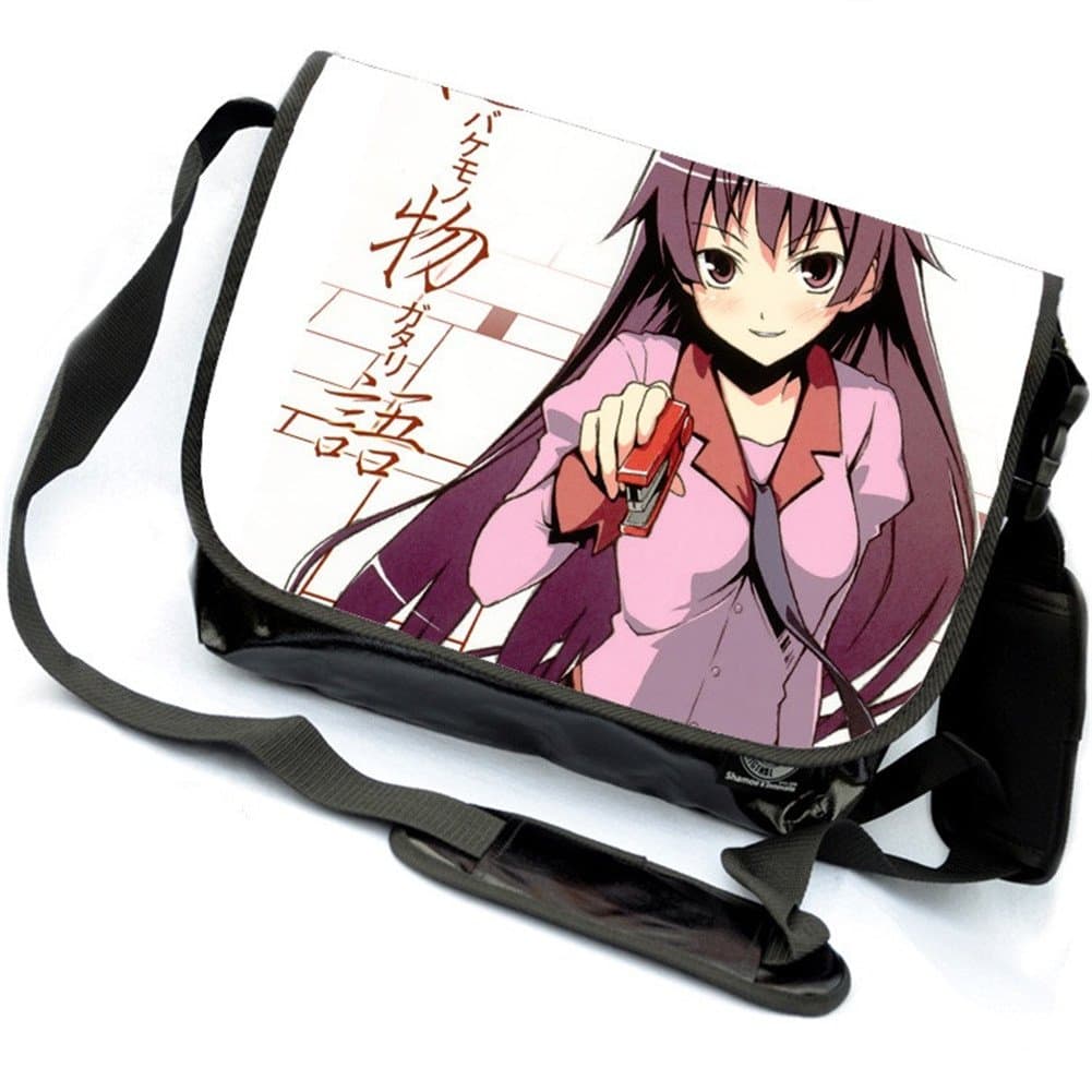 MiracleL Bakemonogatari Anime Cosplay Canvas Backpack Messenger Shoulder Bag