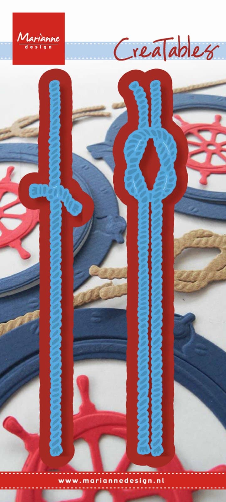 Marianne Design Creatables Ropes Die, Metal, Blue