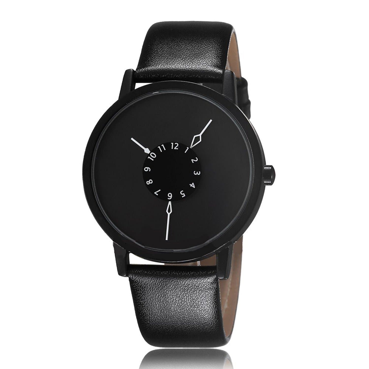 Kitcone Analog Multi-Colour Dial Women's Watch - Hh Big Blk Slvr & Pd 14