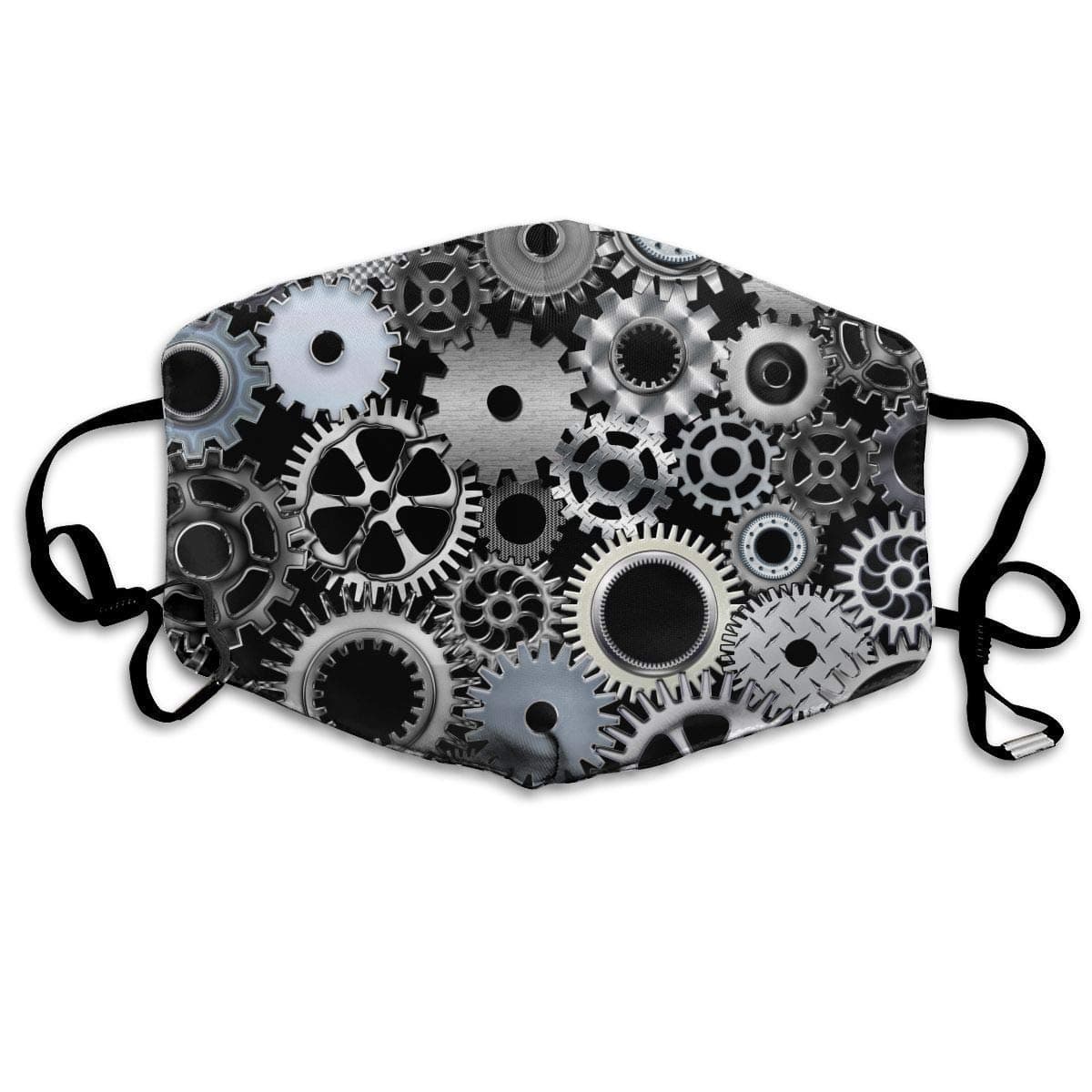 Medical Procedure Masks,Mechanical Engineering Gear Dustproof Earloop Face Mask - Great for Dental, Surgical, Allergy, Pollen, Antiviral, Mouth, Travel