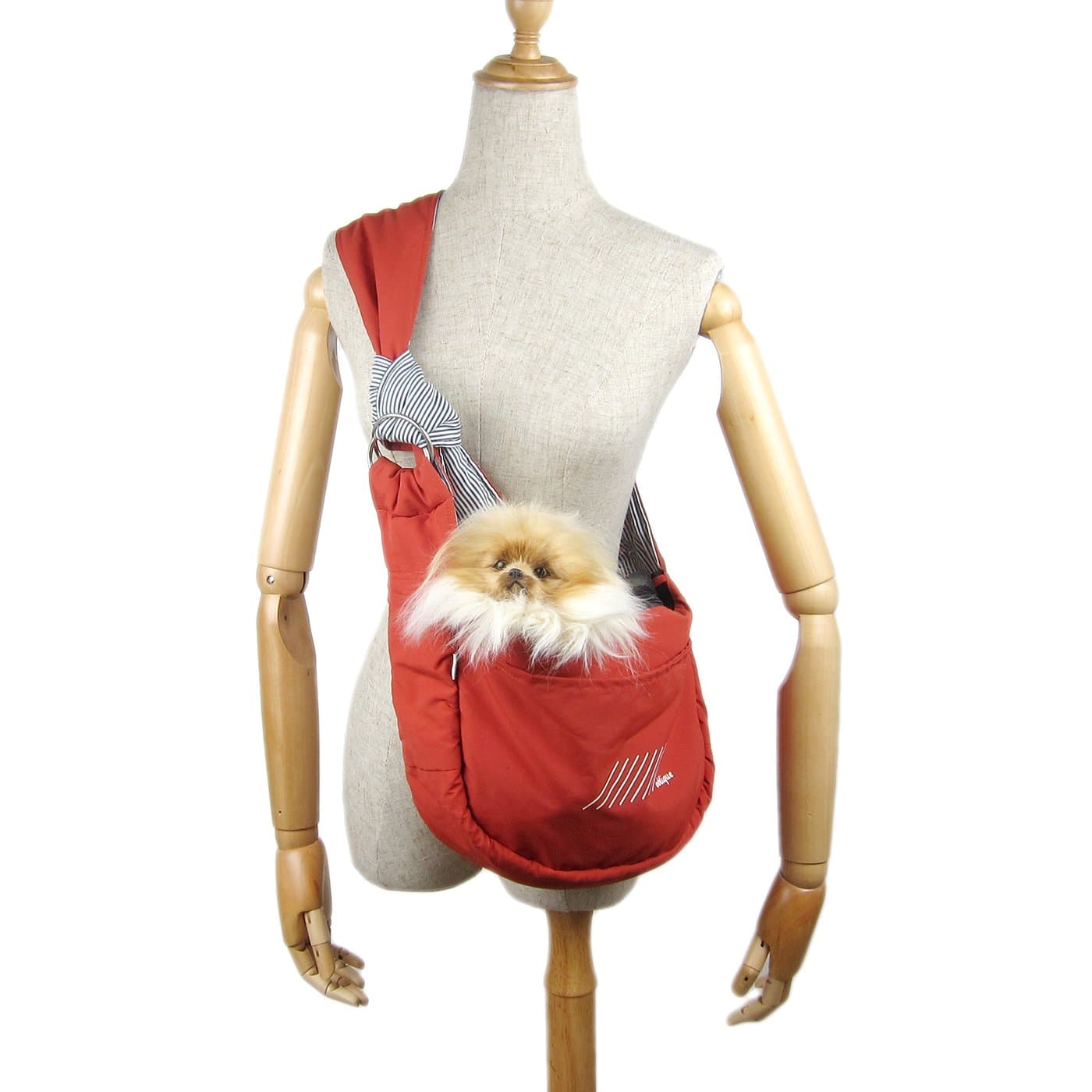 Alfie Pet - Carmel Pet Sling Carrier with Adjustable Strap