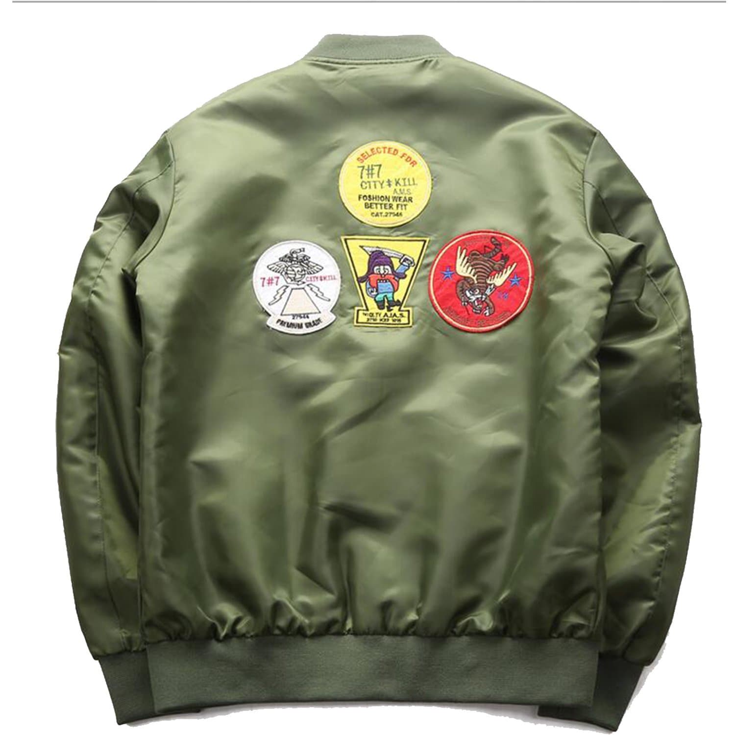 JAC Jacket Air Force Vir Army Jacket Lightweight Bombers Army Jacket