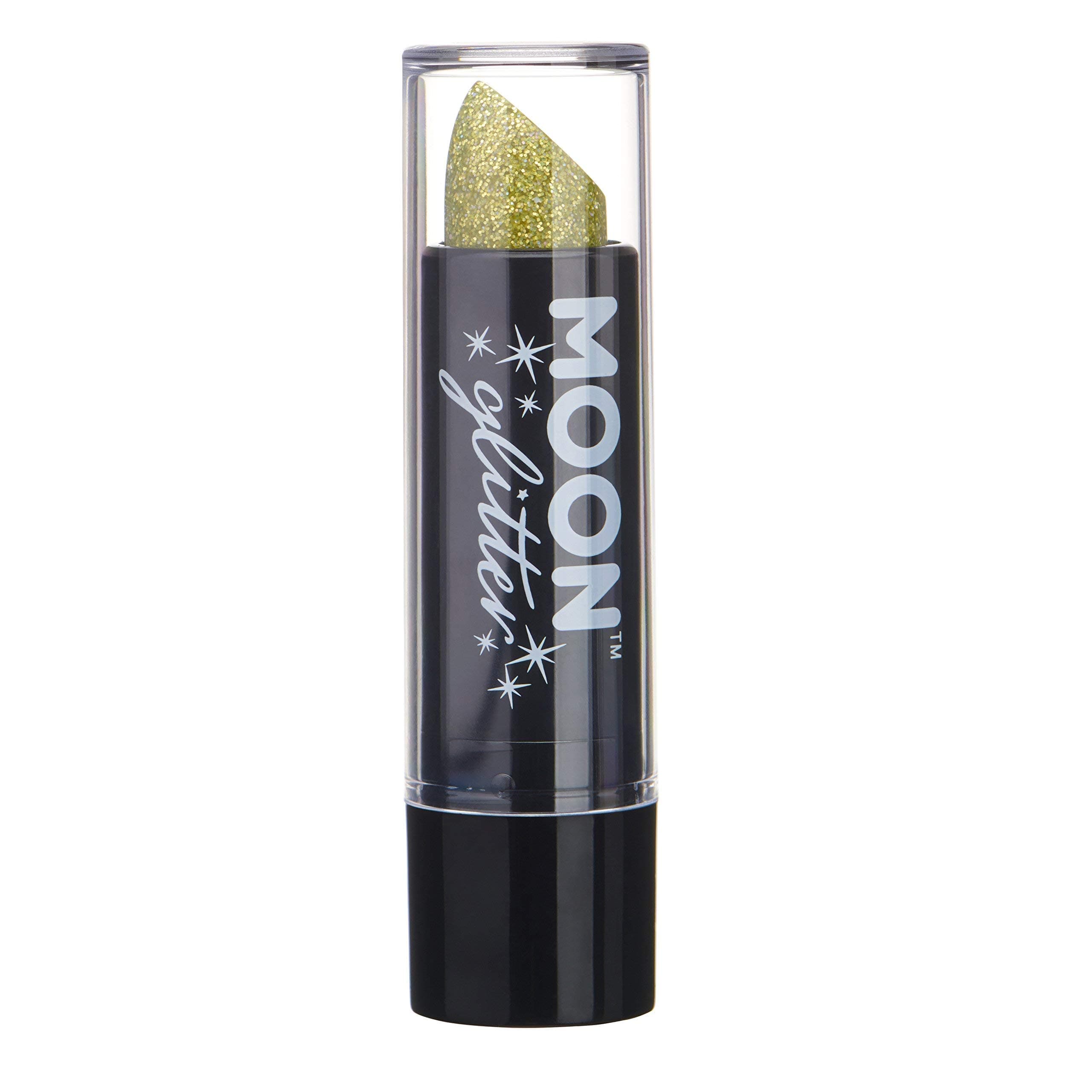 Holographic Glitter Lipstick 0.17oz - Gold