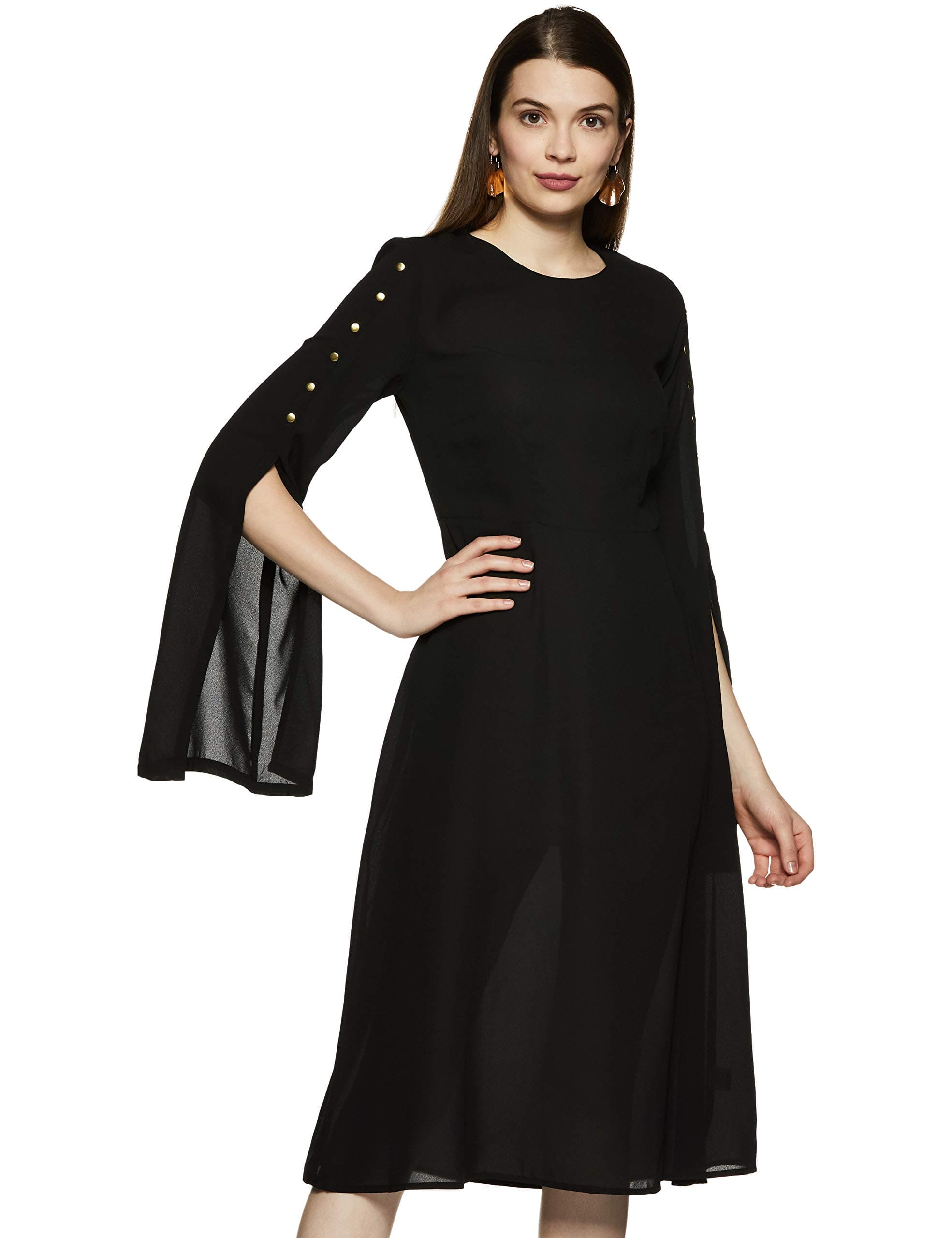 Synthetic a-line Dress