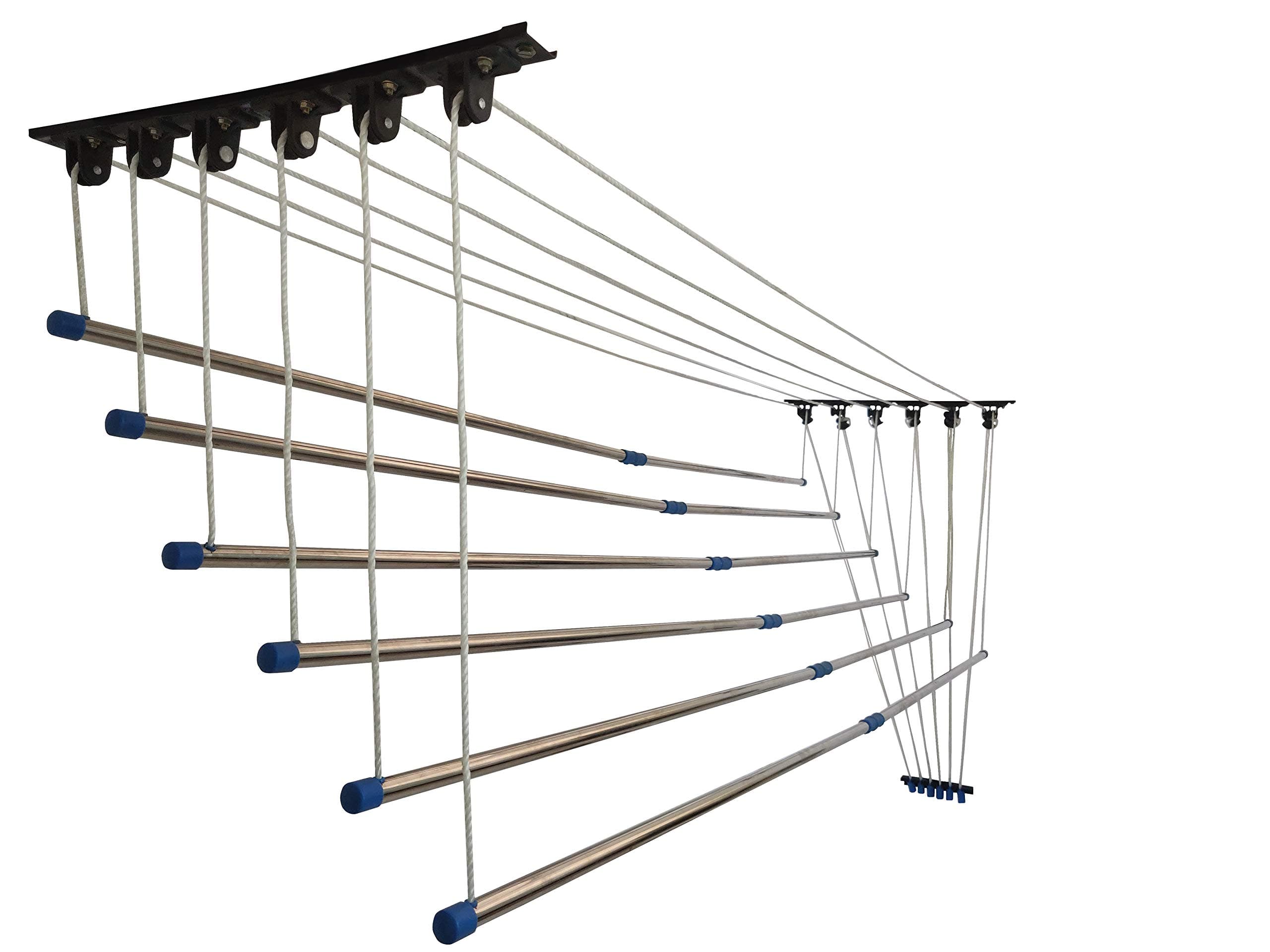 CasperStore 6 ft Detachable Ceiling Hanger with 5 Lines (Multicolour)