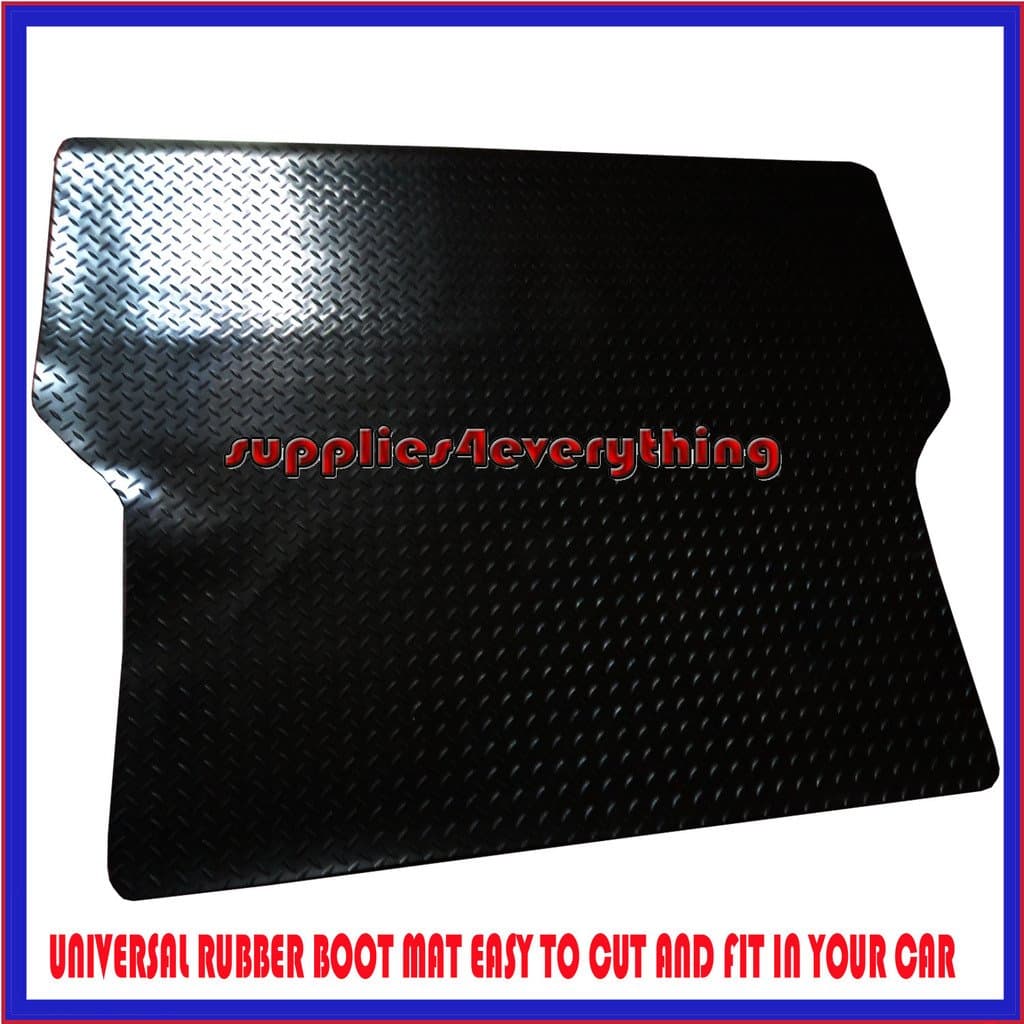 SKODA OCTAVIA (2004-2008) UNIVERSAL HEAVY DUTY RUBBER BOOT TRUNK LINER MAT