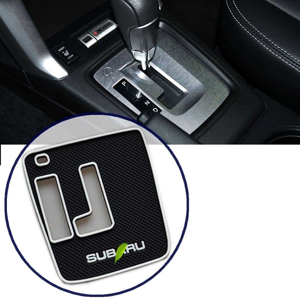 Kaizen Gears Panel Cover Gear Shift Decoration Trim for Subaru Forester 2013-2017 Colour White