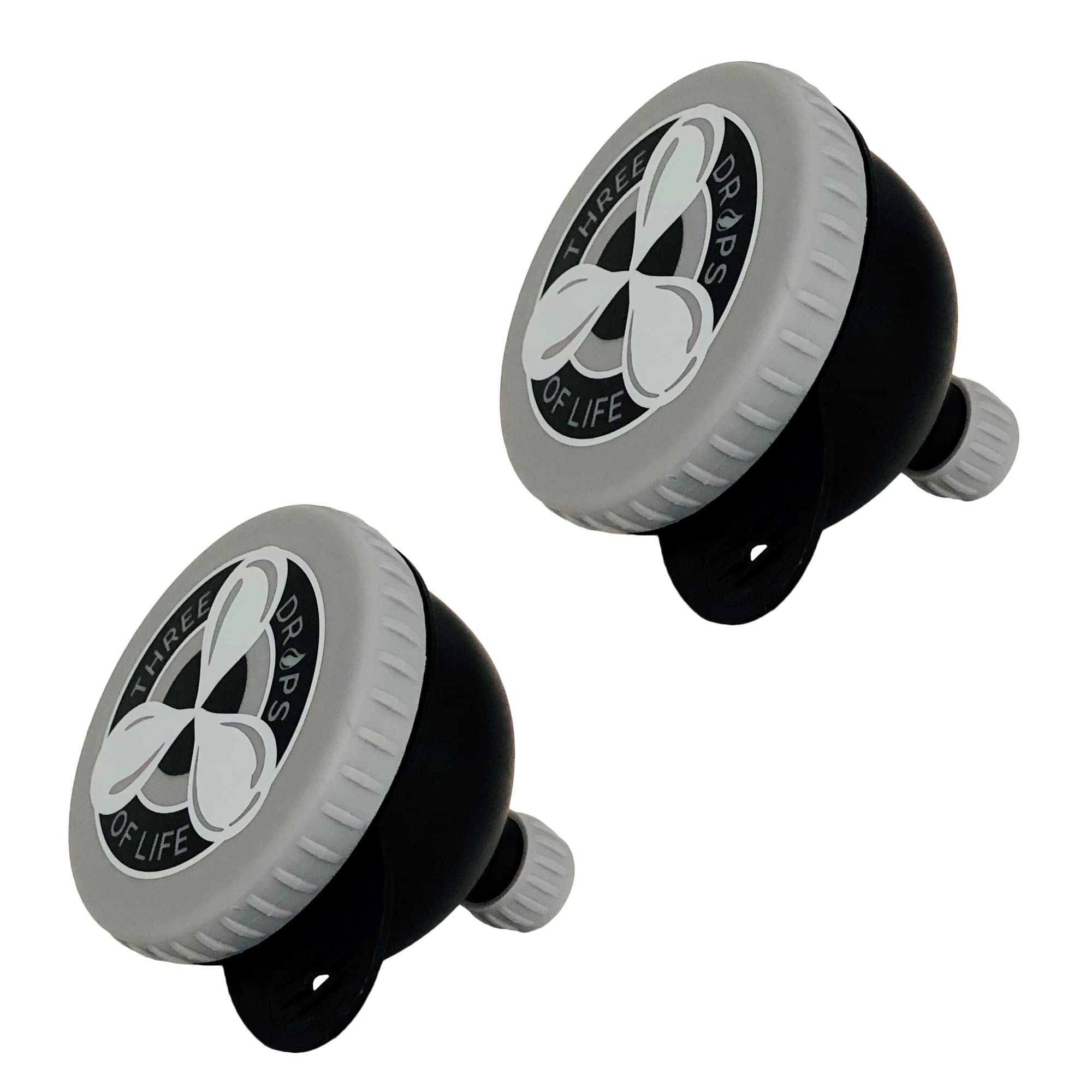 Fill N Go Large Protein Funnels, BPA Free, Easy Screw Off Lid, Good for Travel, Workouts and Busy Lifestyles (2, 230ML)