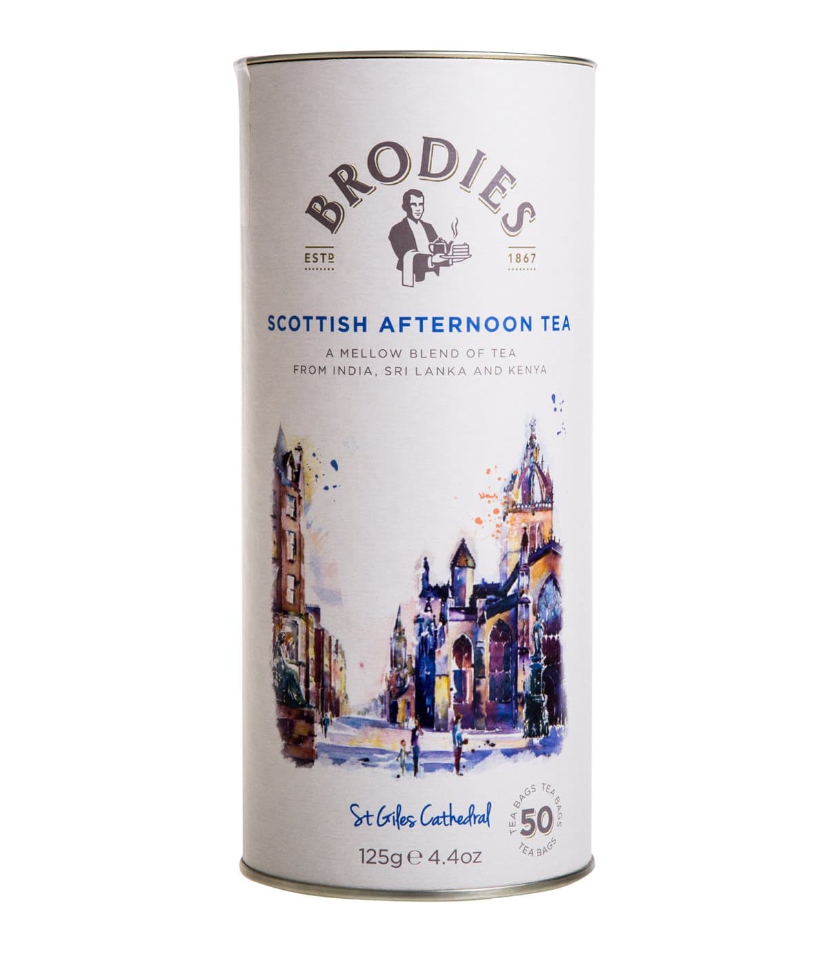 Brodies Tea, Scottish Teatime, 50-Count Tea Bags (Pack of 2)