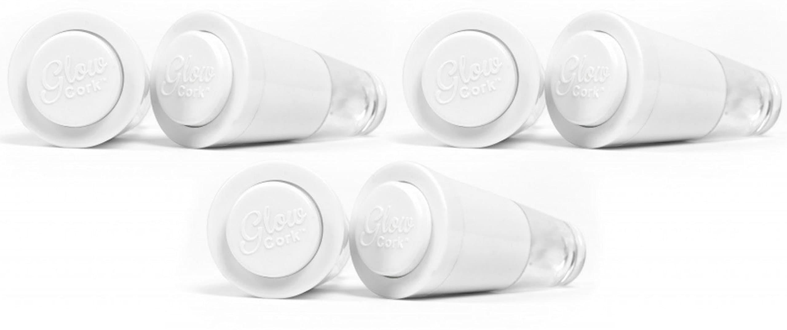 Addliquid Set of 6 LED Bottle Cork Lights Colour Changing Glow Light Great for Wine / Beer Bottles