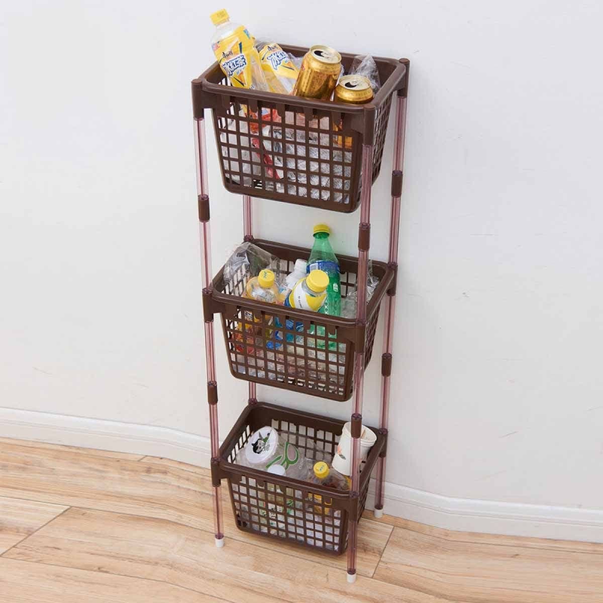 DZX Vegetable Baskets Fruit Basket Shelf Kitchen Bathroom Hotel Shelves Fashion Simple Practical Storage Rack