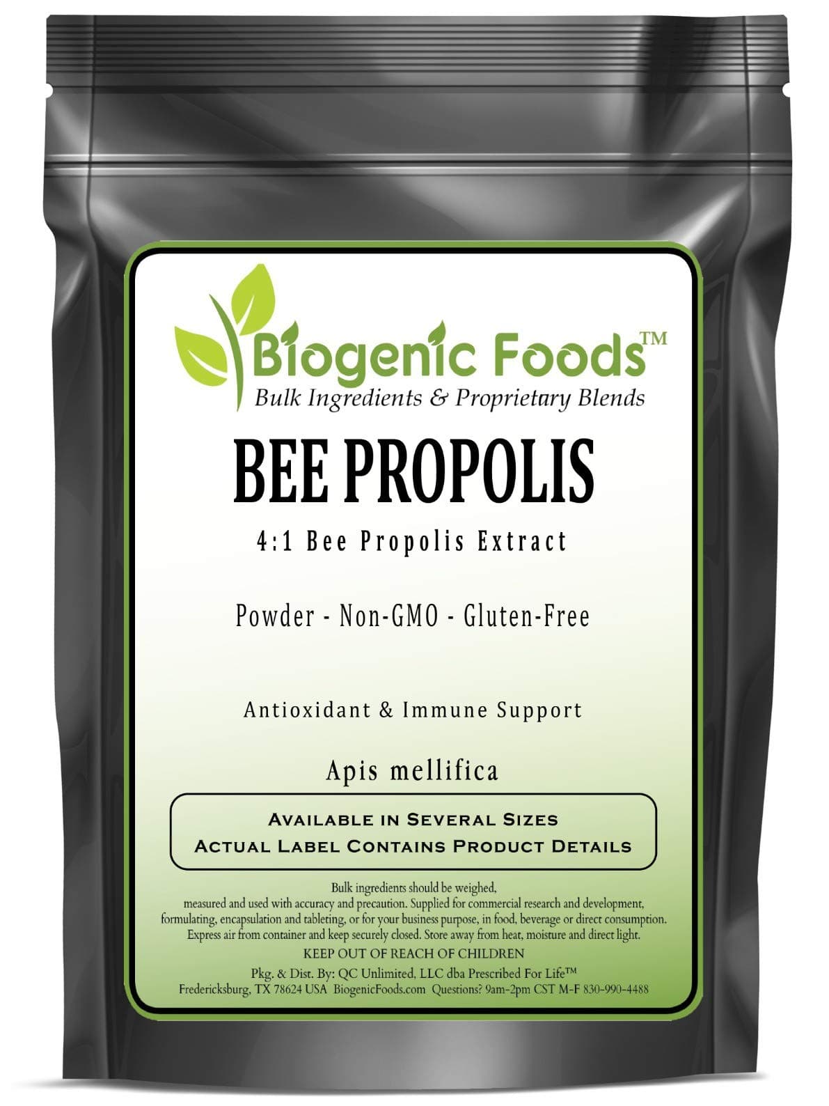 Bee Propolis - 4:1 Bee Propolis Powder Extract (Apis mellifica), 1 kg