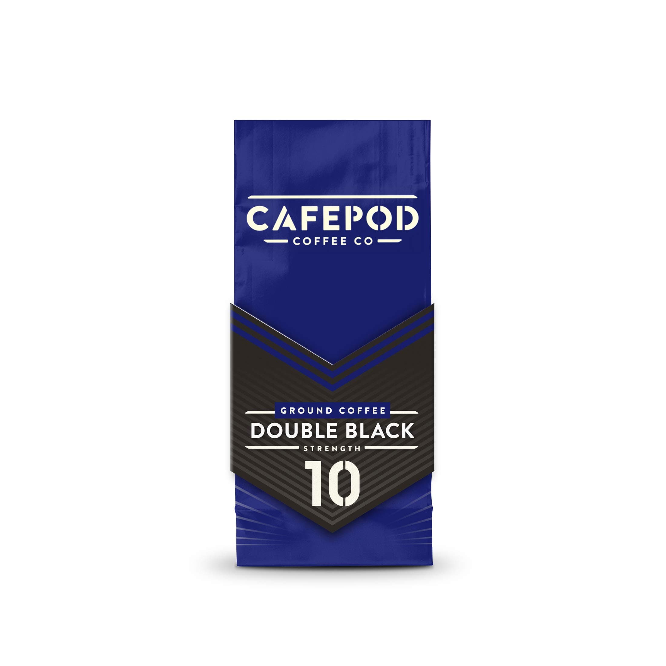 Cafepod Ground Coffee Double Black 200g (Pack Of 4)