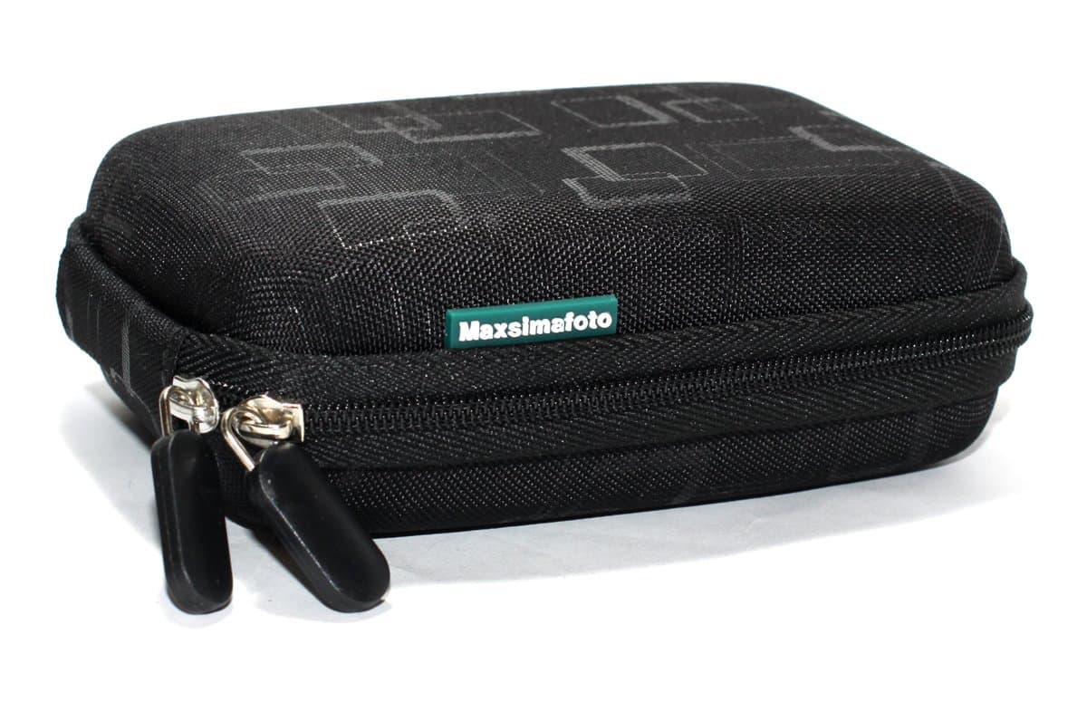 Maxsimafoto - Semi-Hard, Black Case for Panasonic Lumix DMC-TZ30, TZ35, DMC-TZ40 TZ60 TZ62 TZ70 TZ80