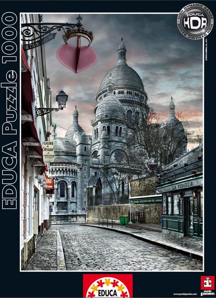 Educa Borras Puzzle Montmartre Paris (1000 Pieces)