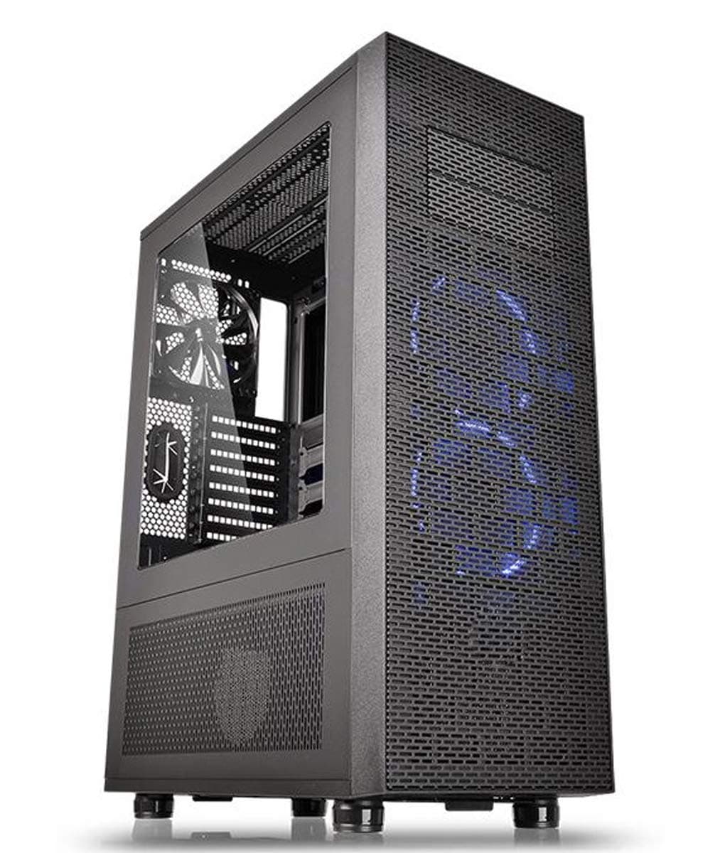 Adamant Custom 18X-Core Liquid Cooled Media Workstation Gaming Desktop PC Intel Core i9 9980XE 3.0Ghz 128Gb DDR4 10TB HDD 1TB NVMe SSD 1000W PSU Blu-Ray 2-Way SLI GeForce RTX 2080 Ti 11Gb