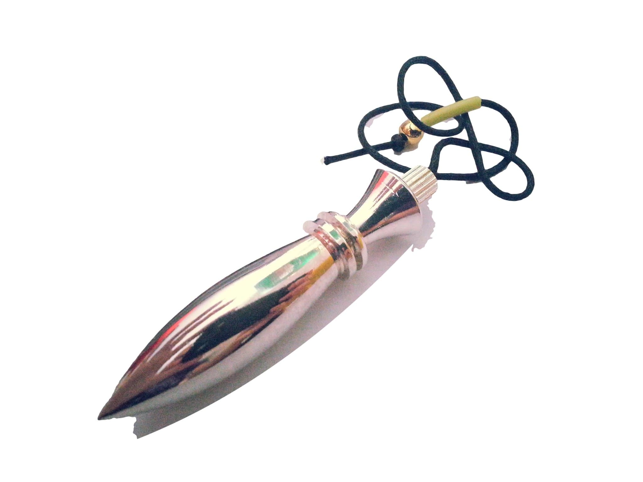 Animus Imperat Metal pendulum dowser many variations (Type 27 Karnak silver-coloured 6.5cm)