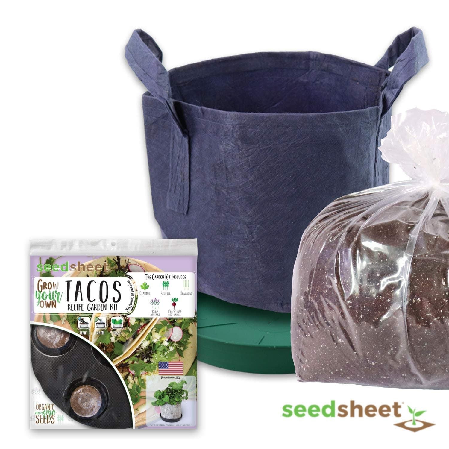 Grow Your Own Tacos Container Garden Kit