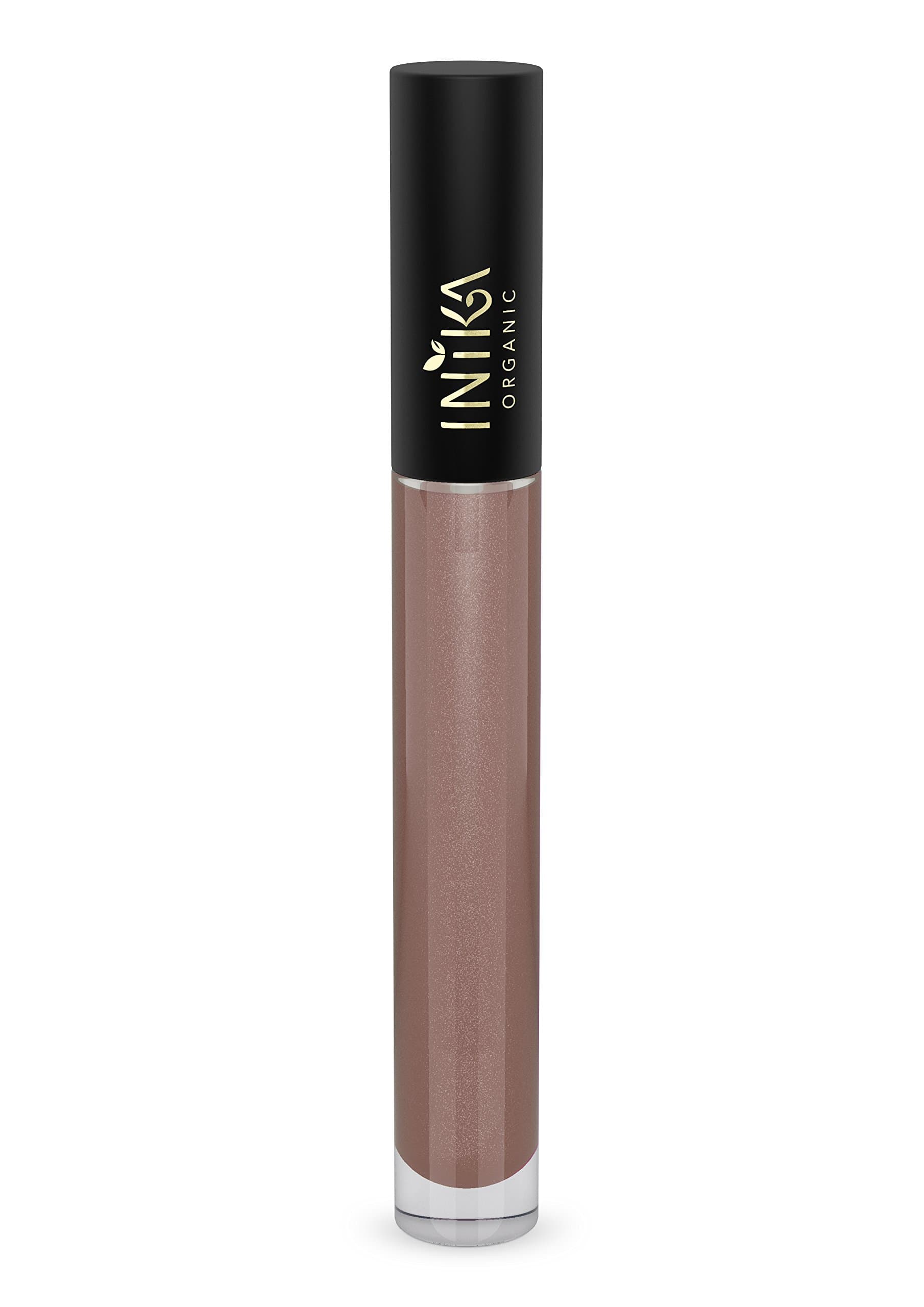 INIKA Organic Hazelnut Lip Glaze, 0.17 OZ