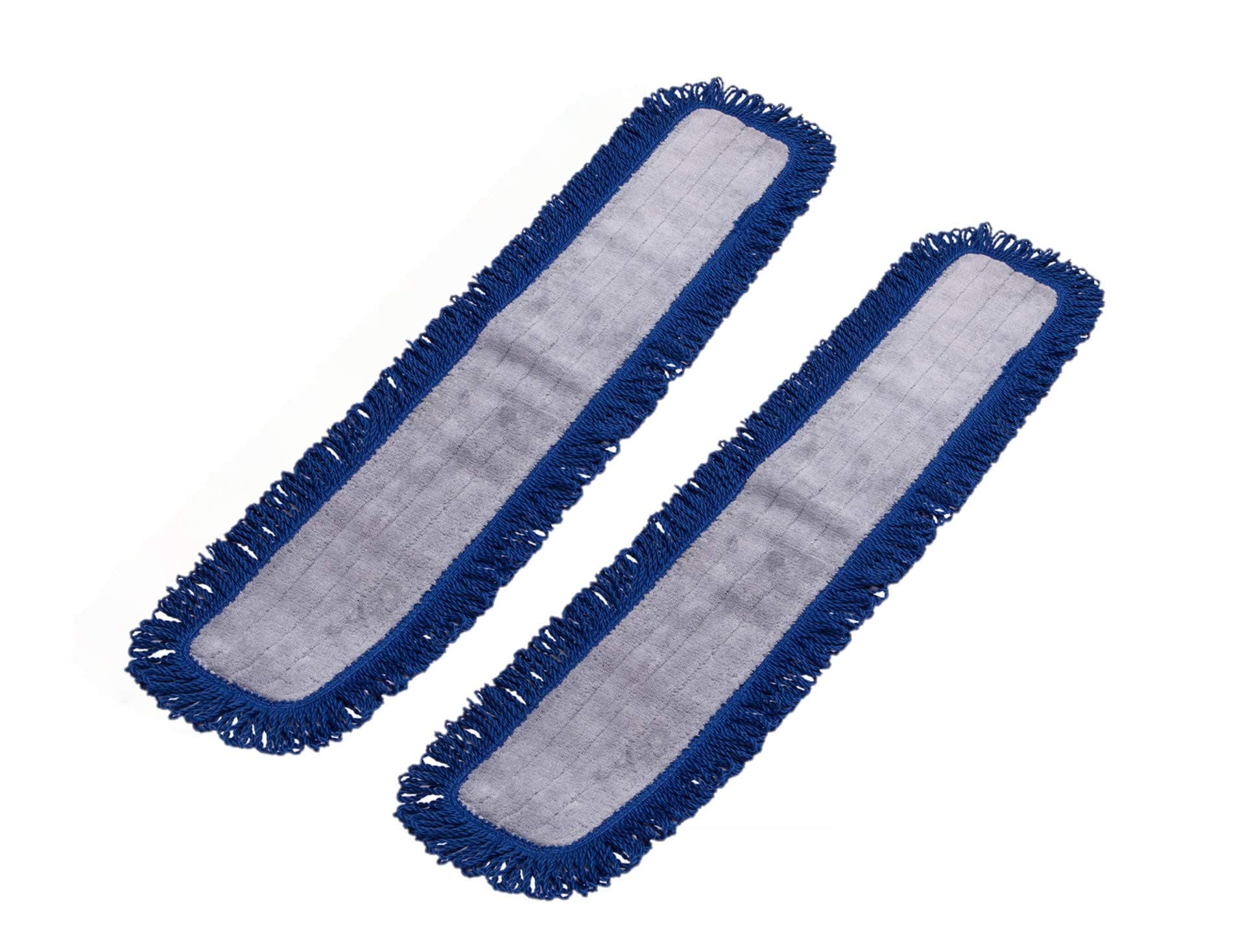 Real Clean 36 Inch Fringe Microfiber Dust Mop Pads (Pack of 2)