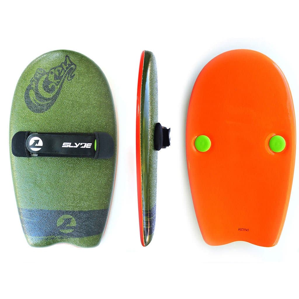 As Seen On Shark Tank! The Slyde Grom Soft Top Body Surfing Handboard/Handplane, Easy to Use, Fun to Master, Safe for for All Ages, Portable, Light Weight, Durable with Exceptional Buoyancy