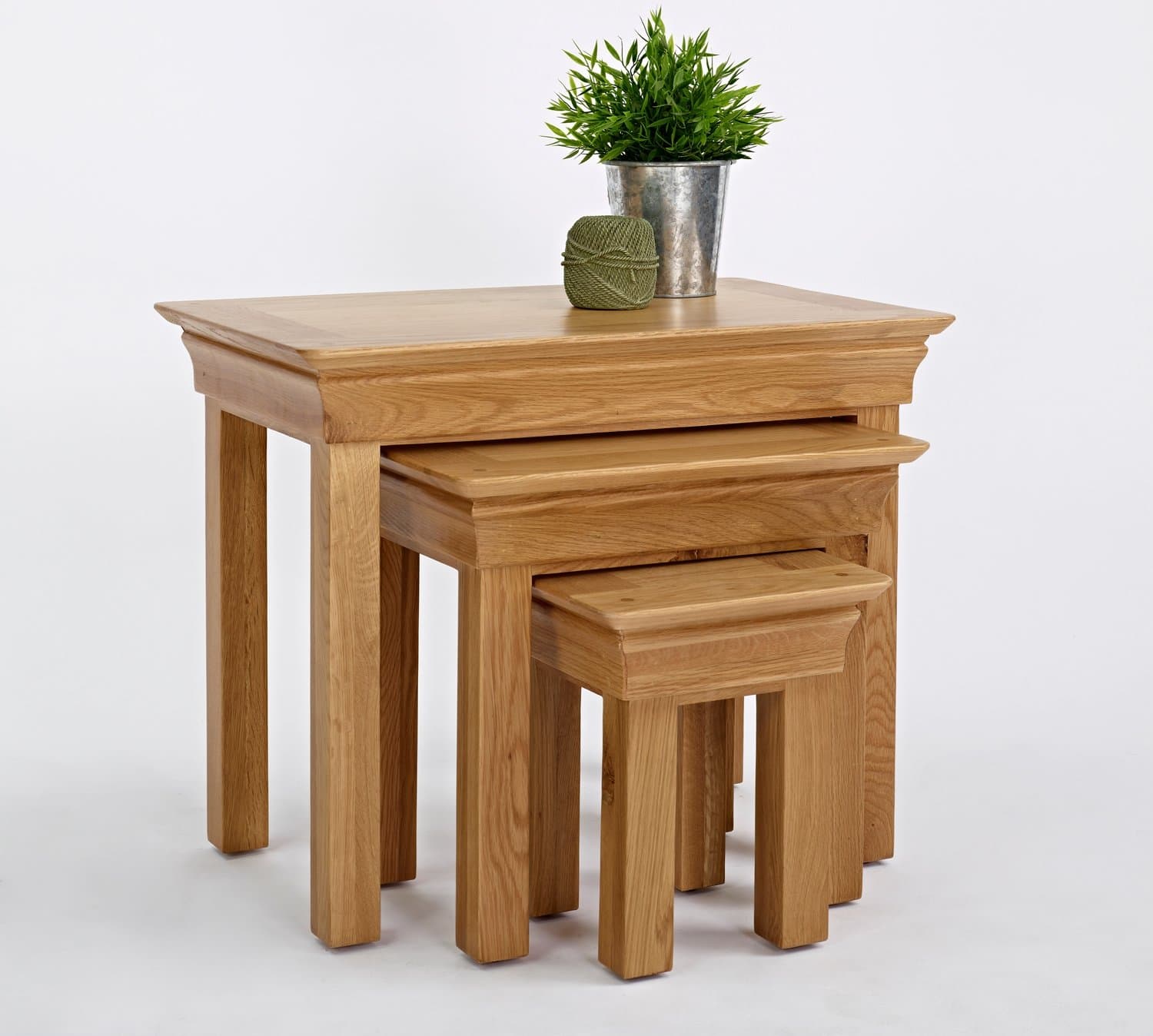Normandy Oak Nest of Tables