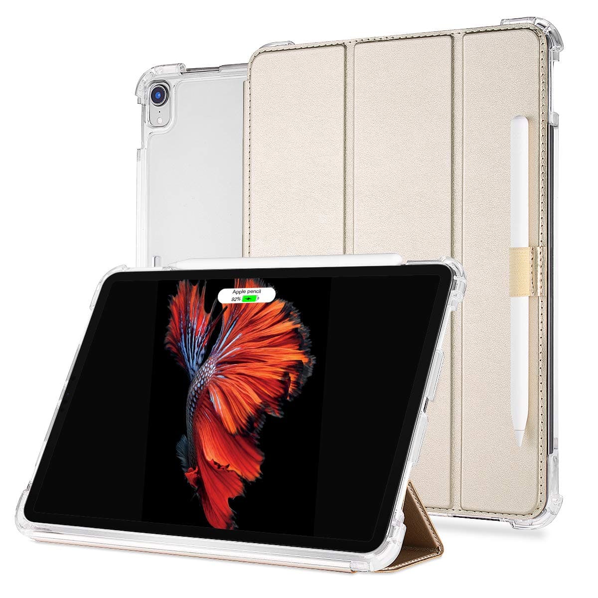 Vanctec for iPad pro 11 Case, iPad pro 11 Cover, Shockproof Protective Heavy Duty Folio Stand Rugged Cases, Support…