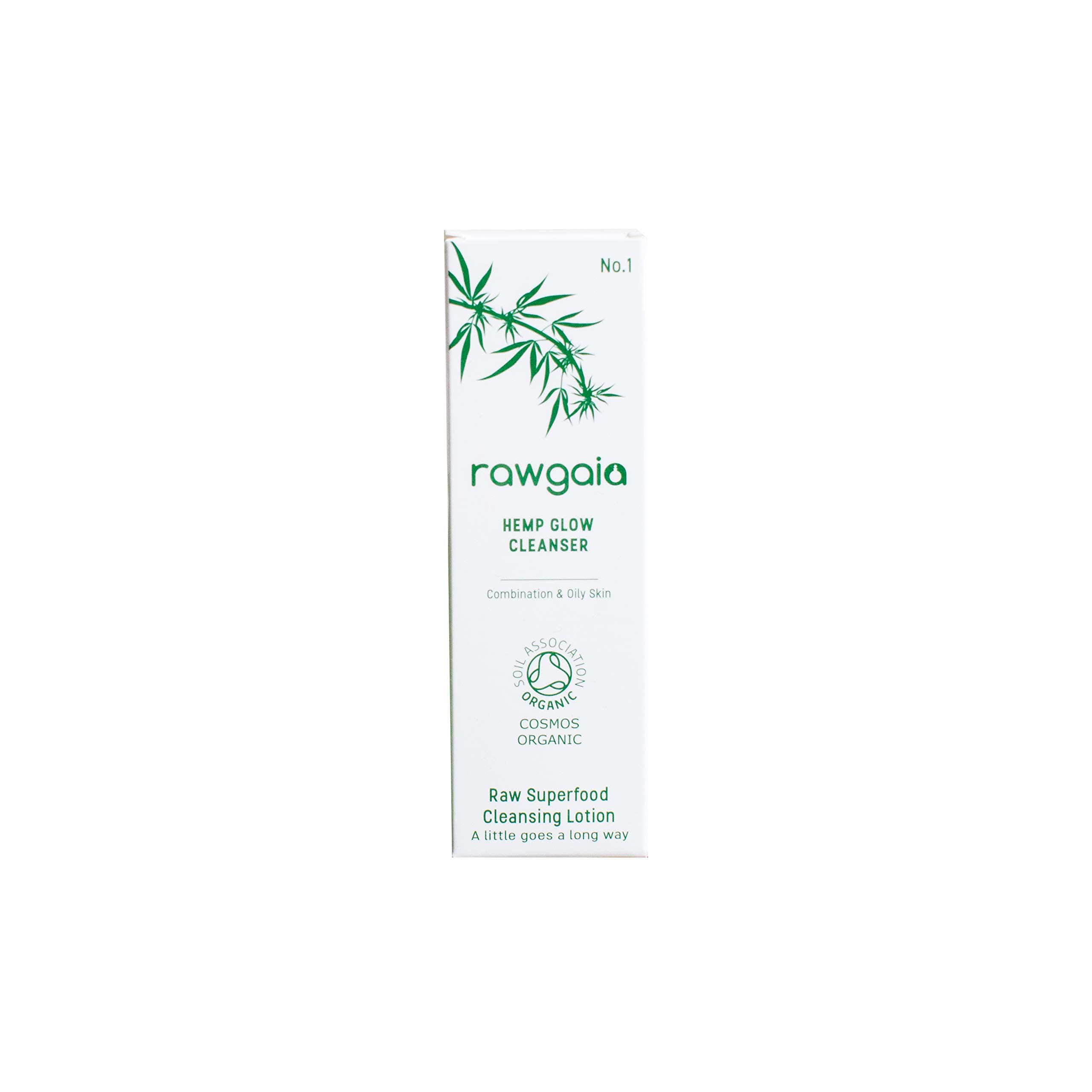 Rawgaia Hemp Glow Cleanser, 50 ml