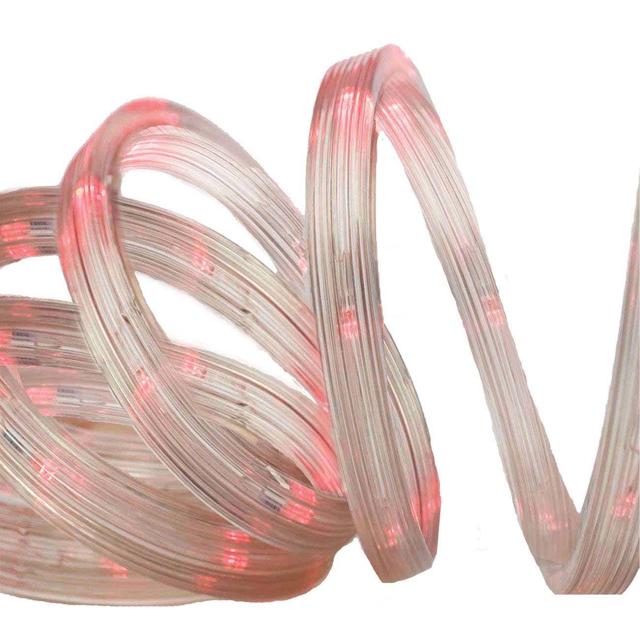 Brite Star LED Flat Rope Light, 12-Feet, Red