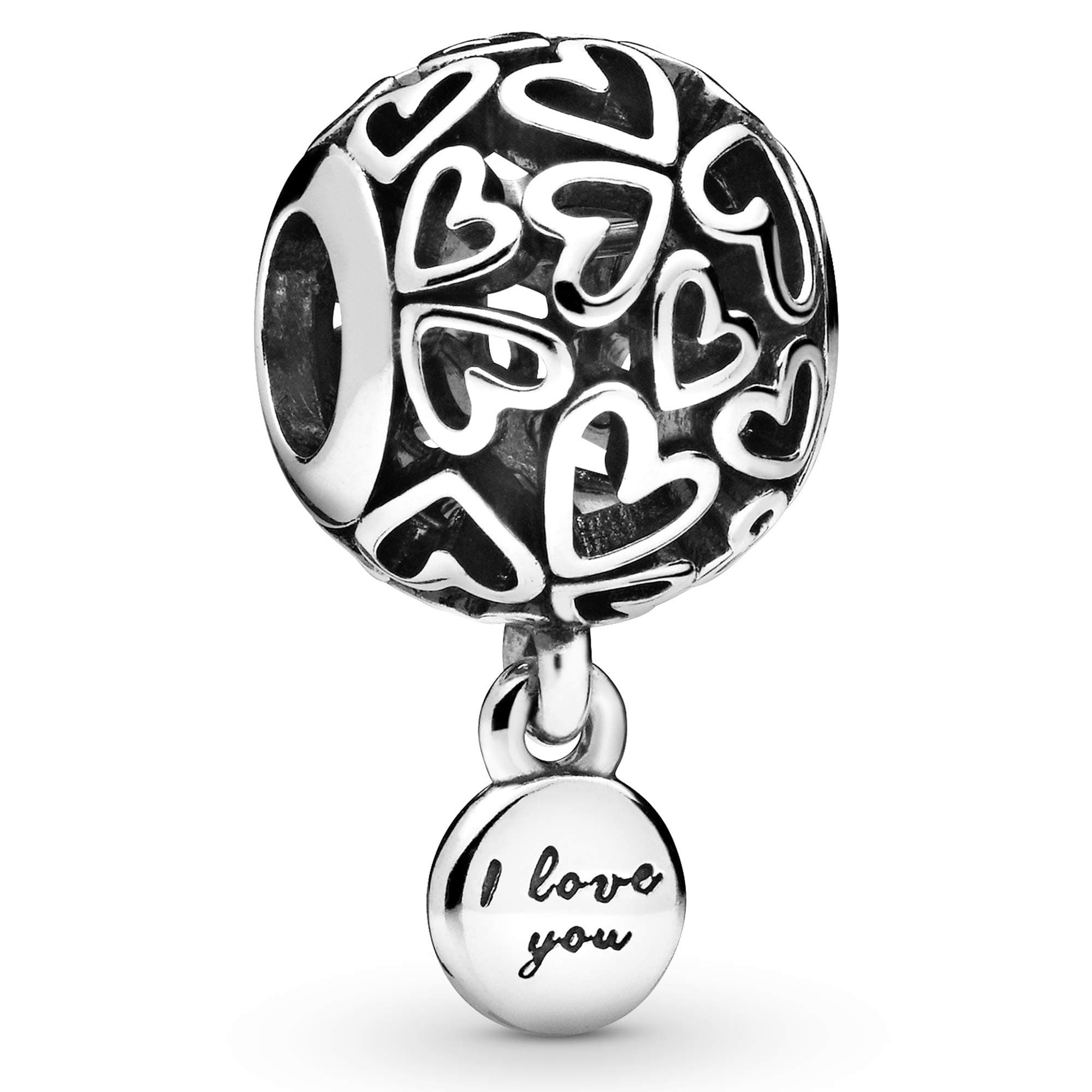 Women Silver Bead Charm 798606C00