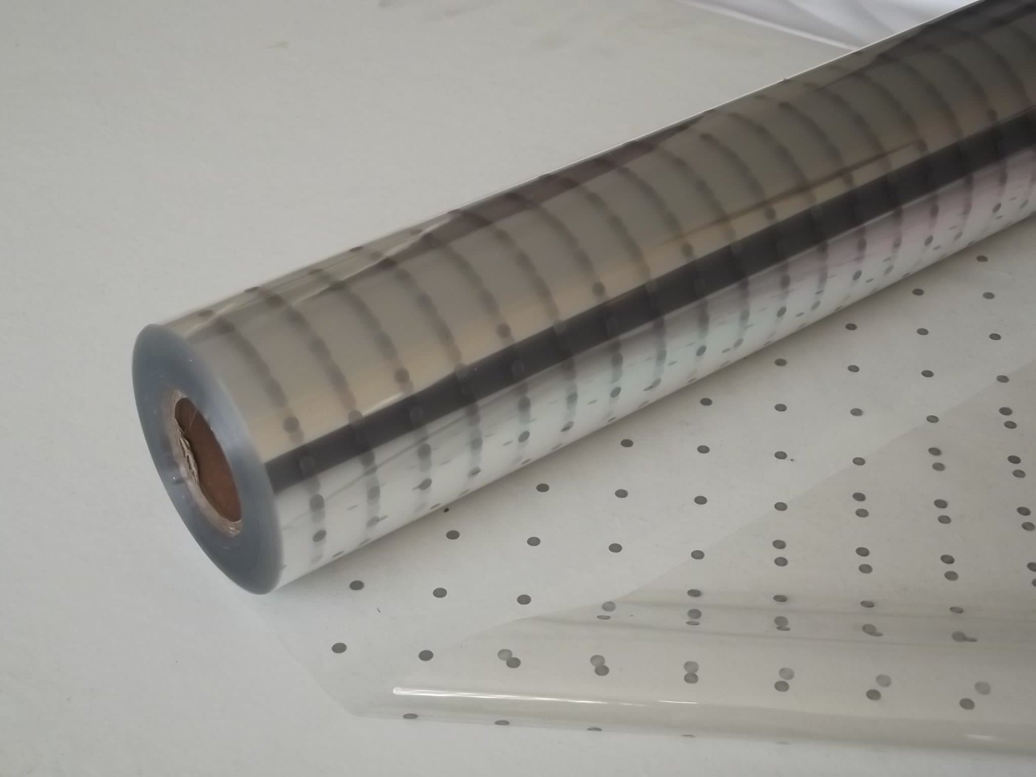 100 m x 80 cm cm-dottie Dot Clear Cellophane Roll Silver Flower Florist Film Gift Basket – 100 m-gros Paper Bumper Roll