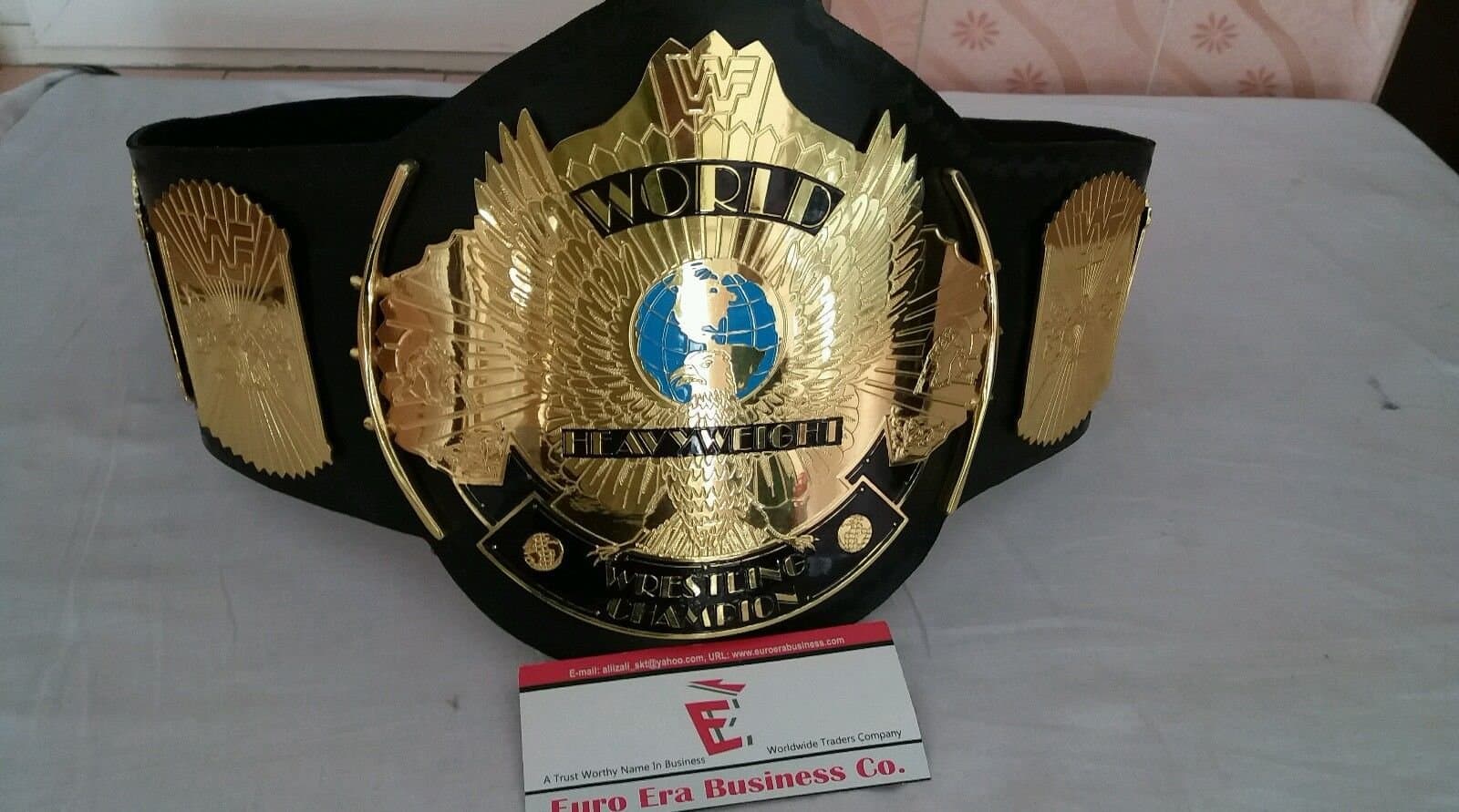 Replica WWF WWE Winged Eagle Heavyweight Championship Belt