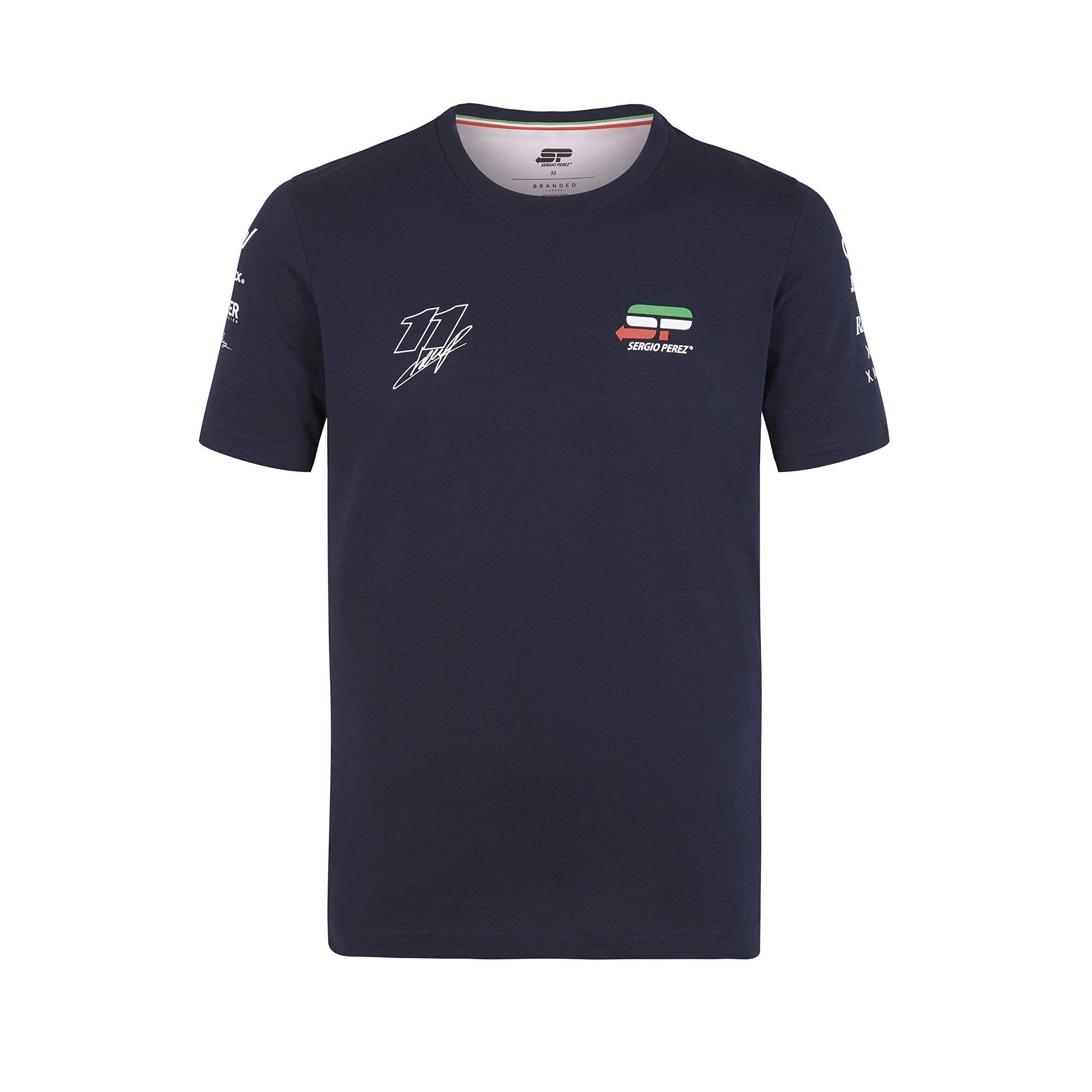 Sahara Force India Formula 1 Sergio Checo Perez Blue Driver T-Shirt