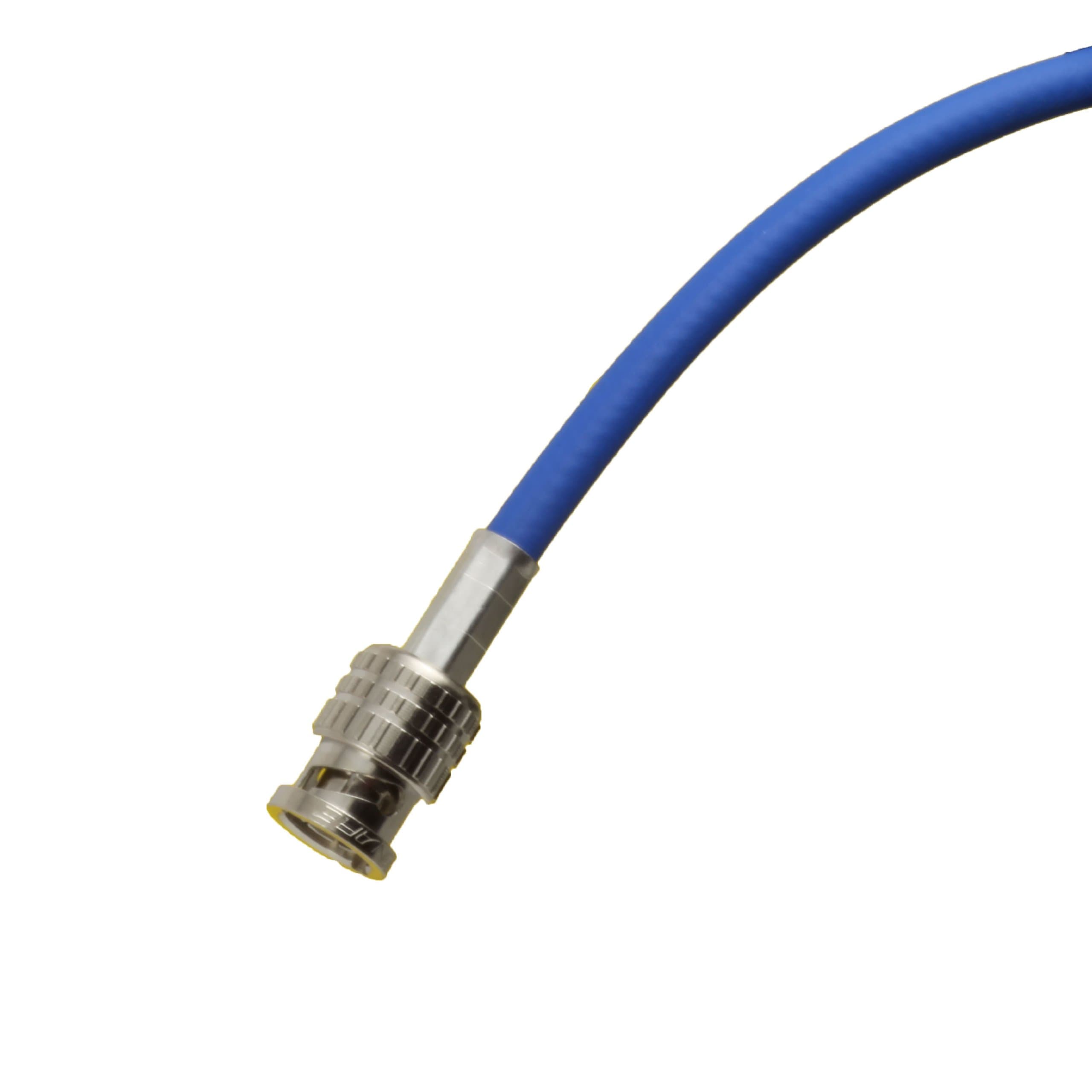 Blue Jeans Cable High-Flex 3G/6G SDI Cable (Belden 1505F), BNC/BNC, 3 metre, Blue